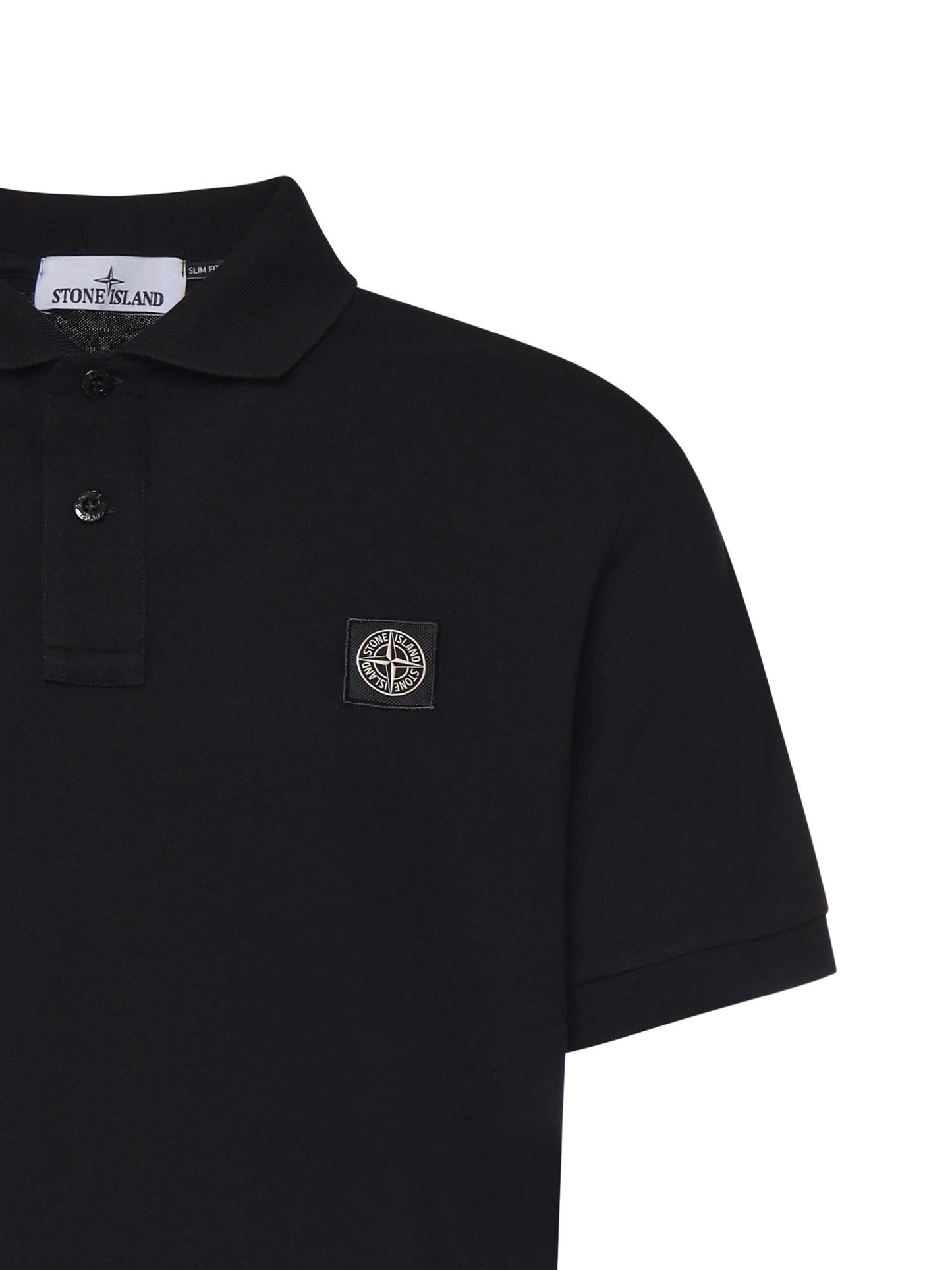 Polo in cotone con logo