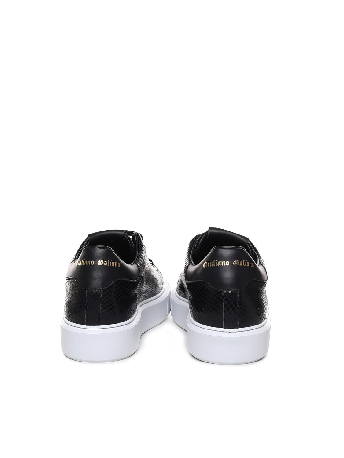 Sneakers in stampa pitone