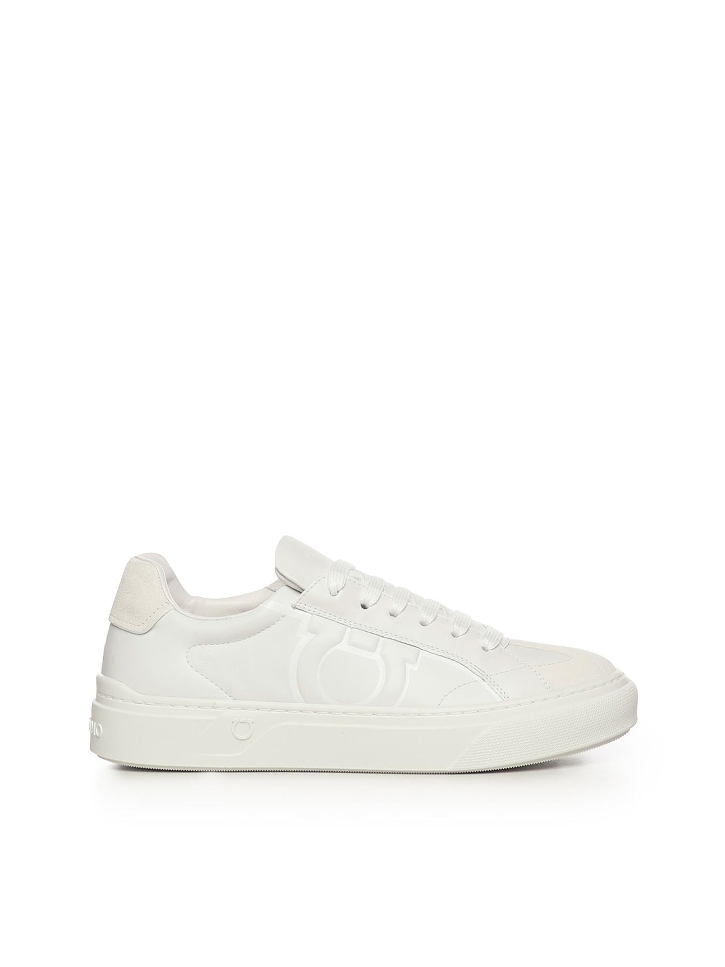 Sneaker Gancini in pelle