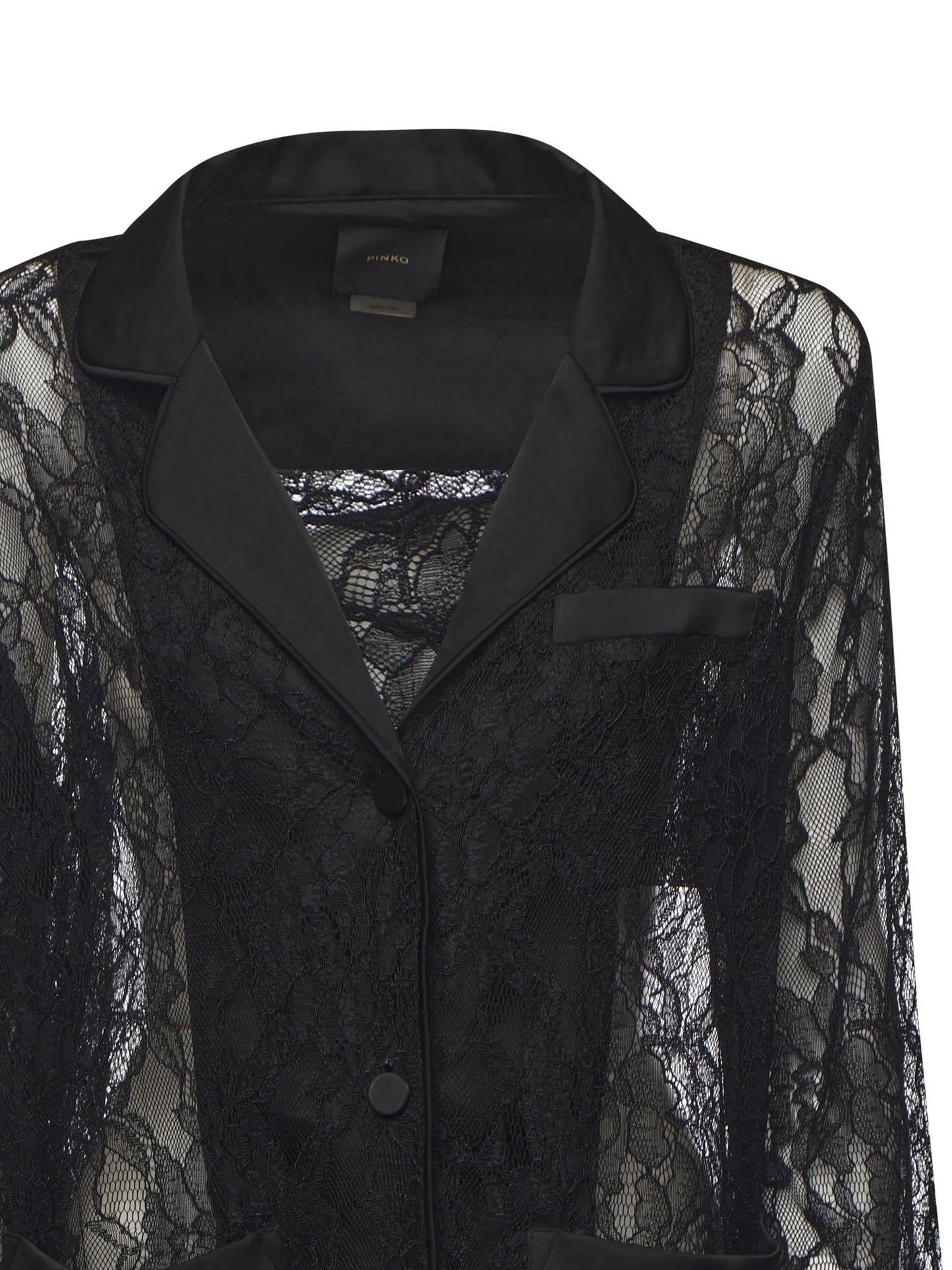 Giacca in pizzo e satin
