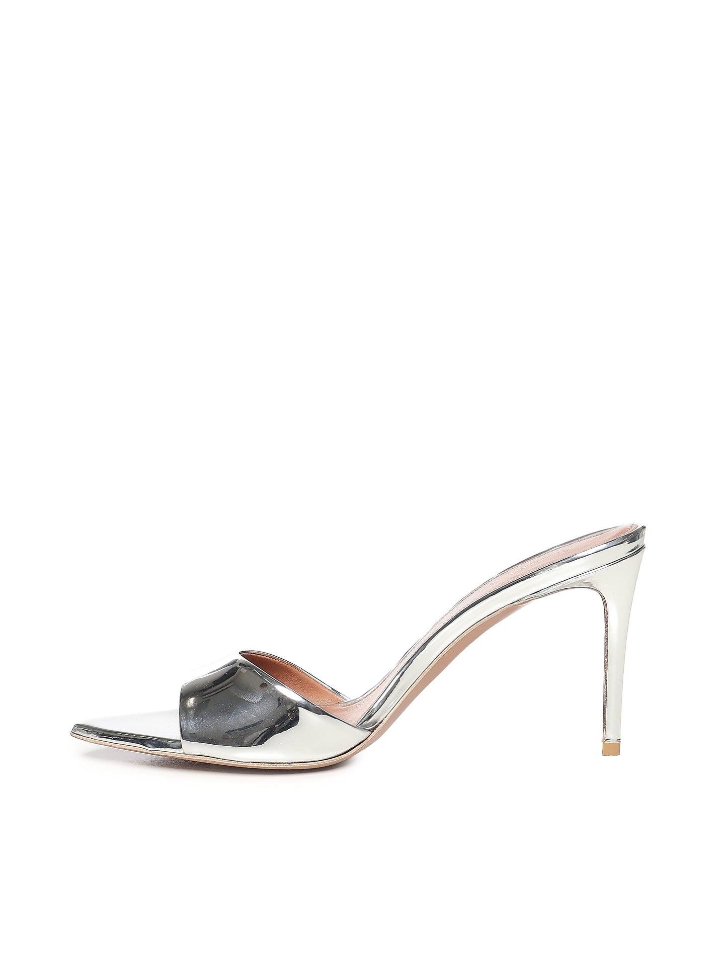Mule Alixia in pelle specchiata