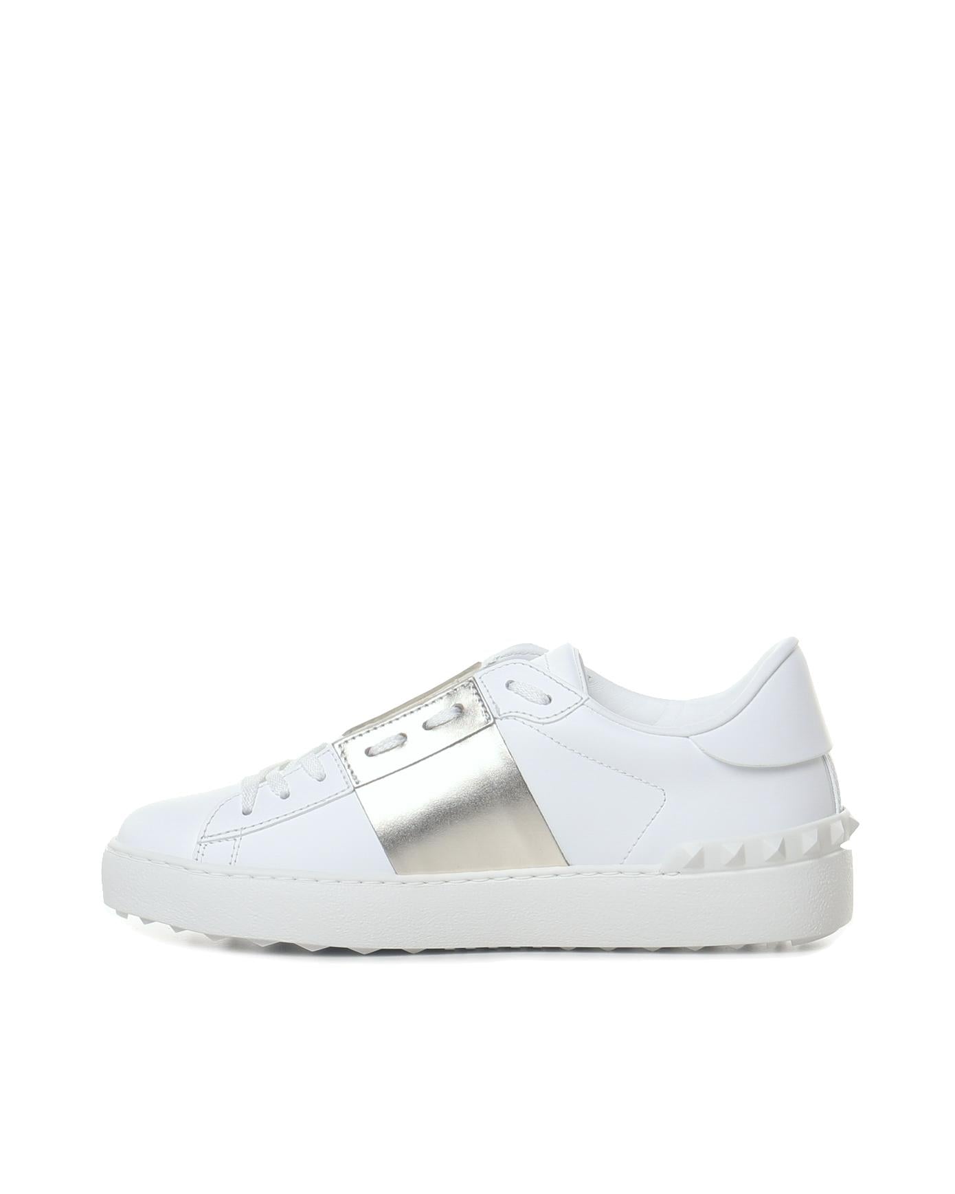 Sneaker Open in pelle