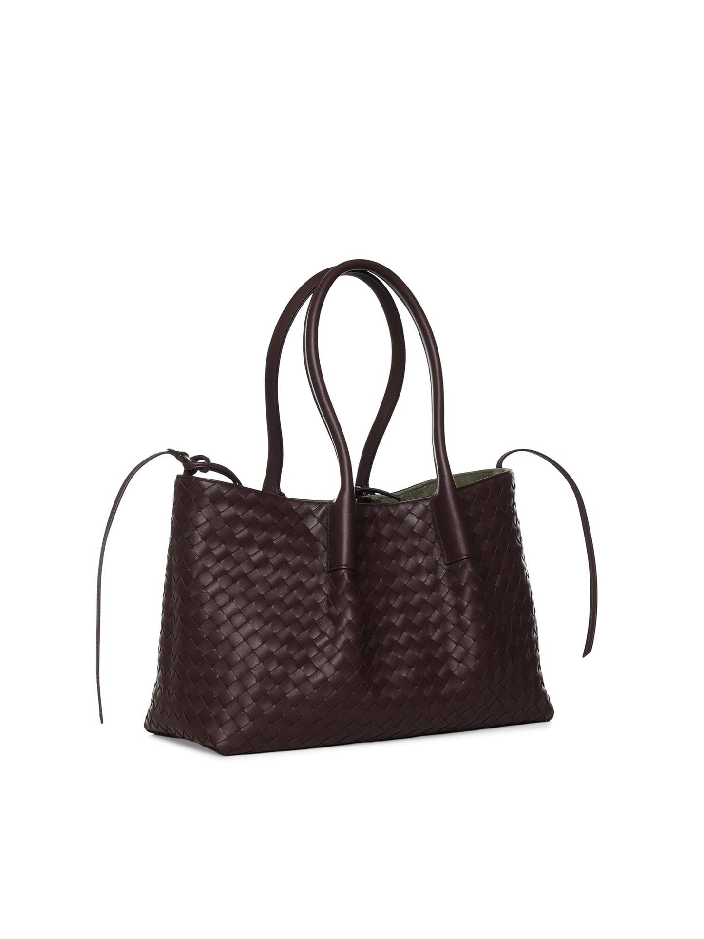 Borsa tote Pinacoteca in pelle