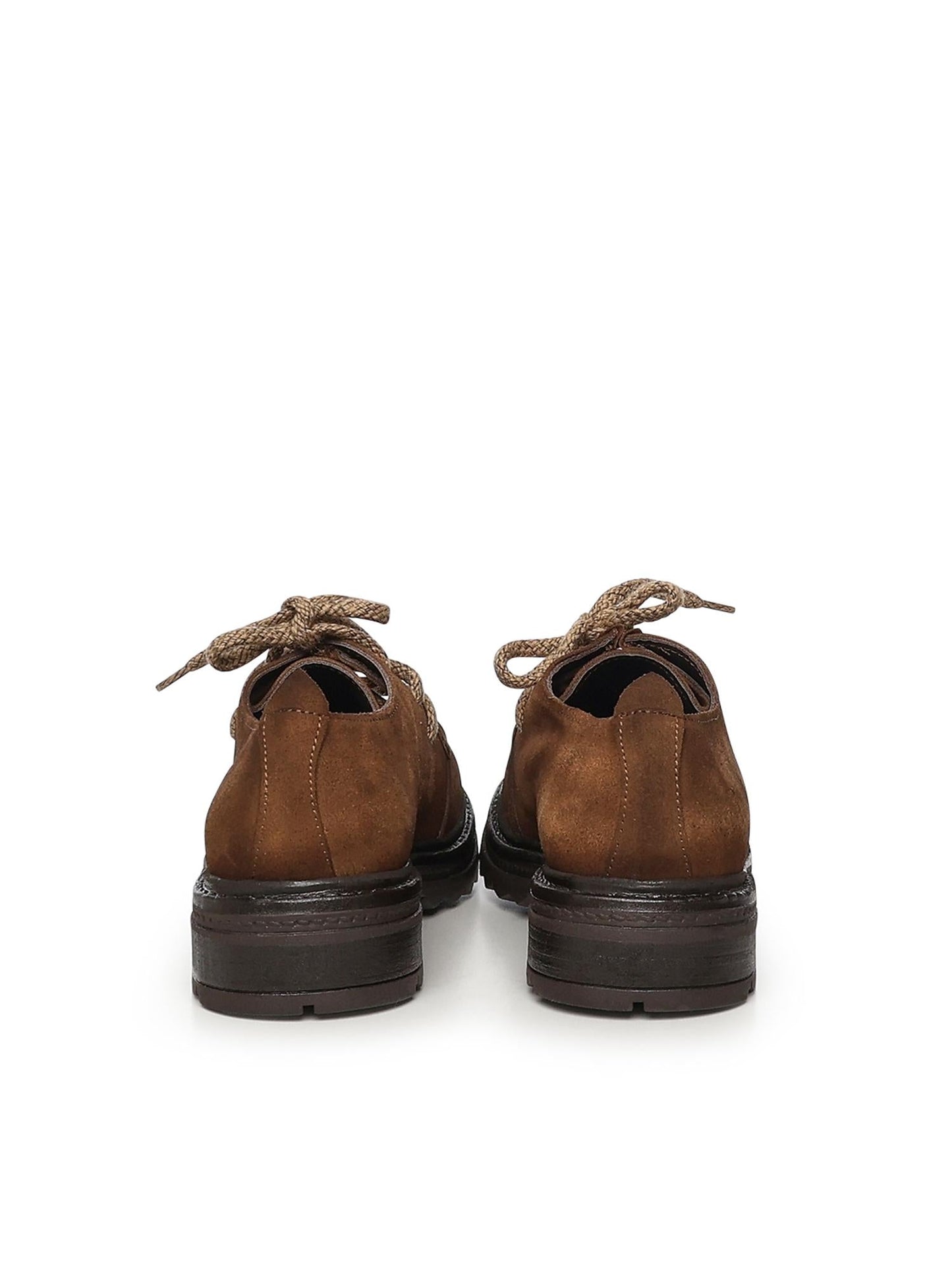 Scarpa stringata Jean in camoscio