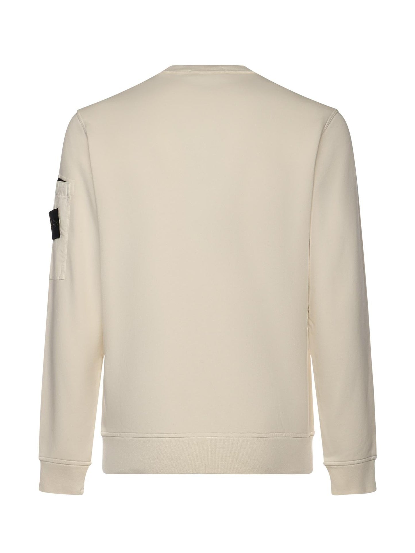 Felpa in cotone con logo