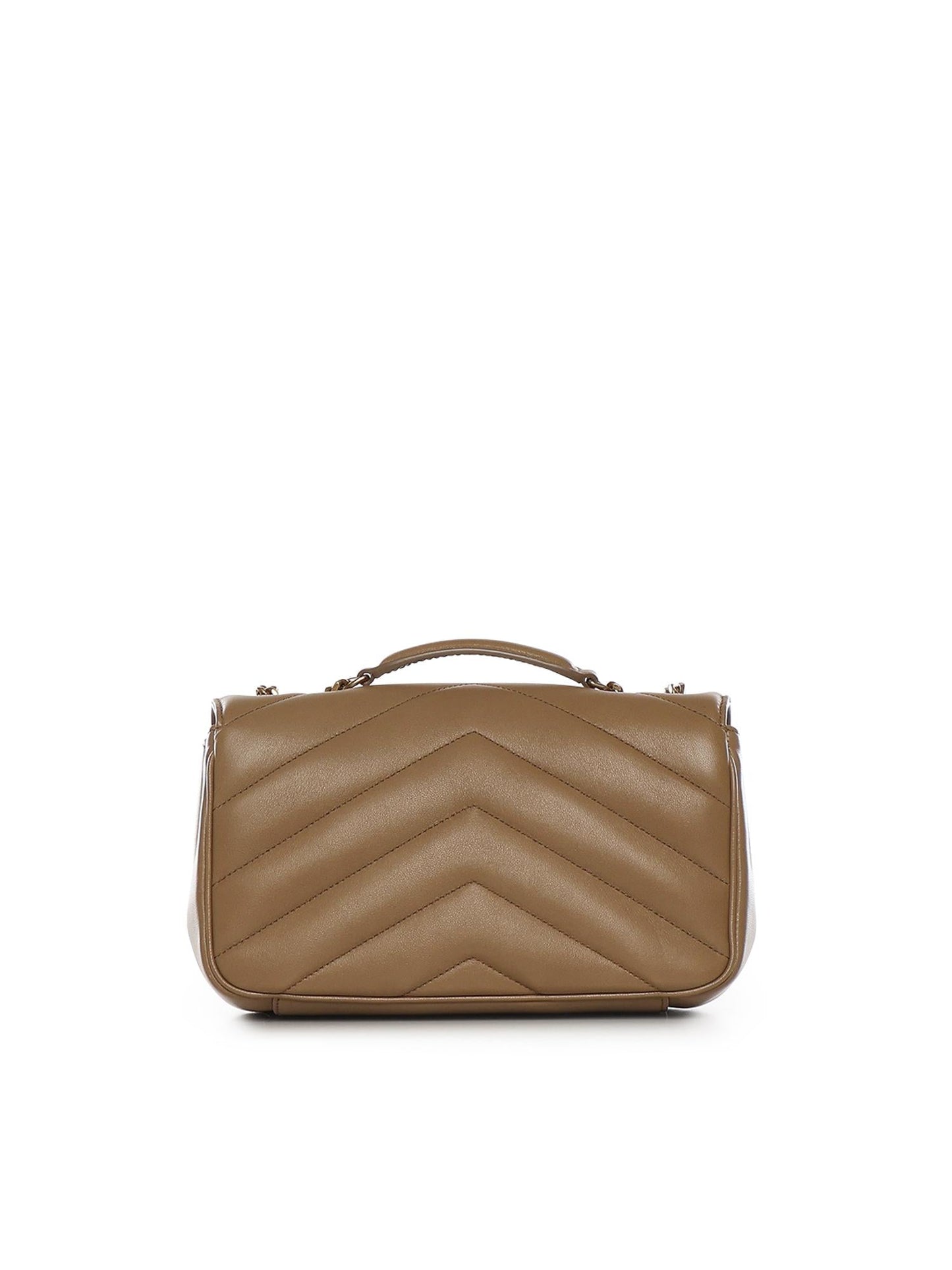 Borsa Loulou small in pelle di agnello trapuntata
