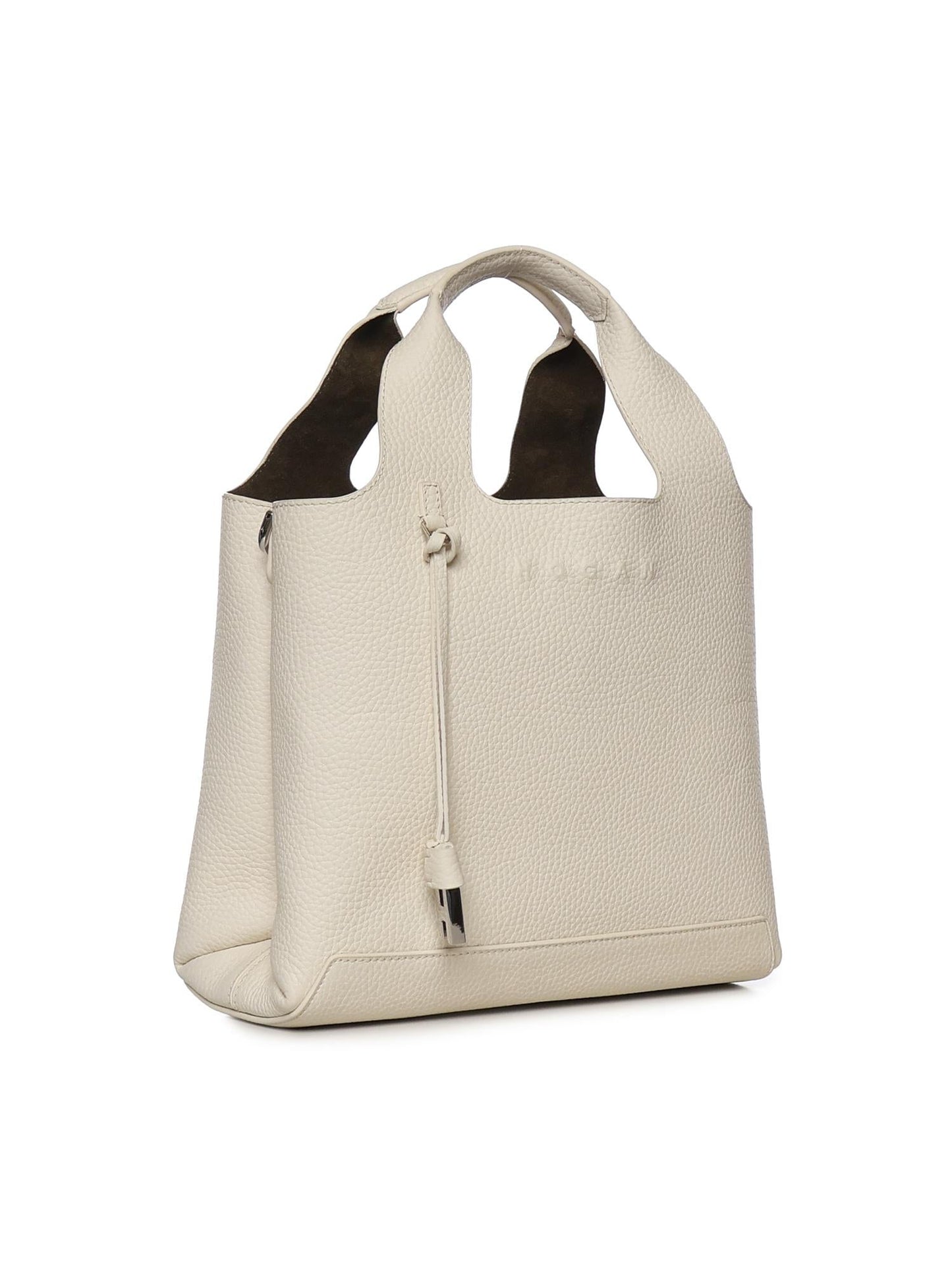 Borsa shopping piccola in pelle