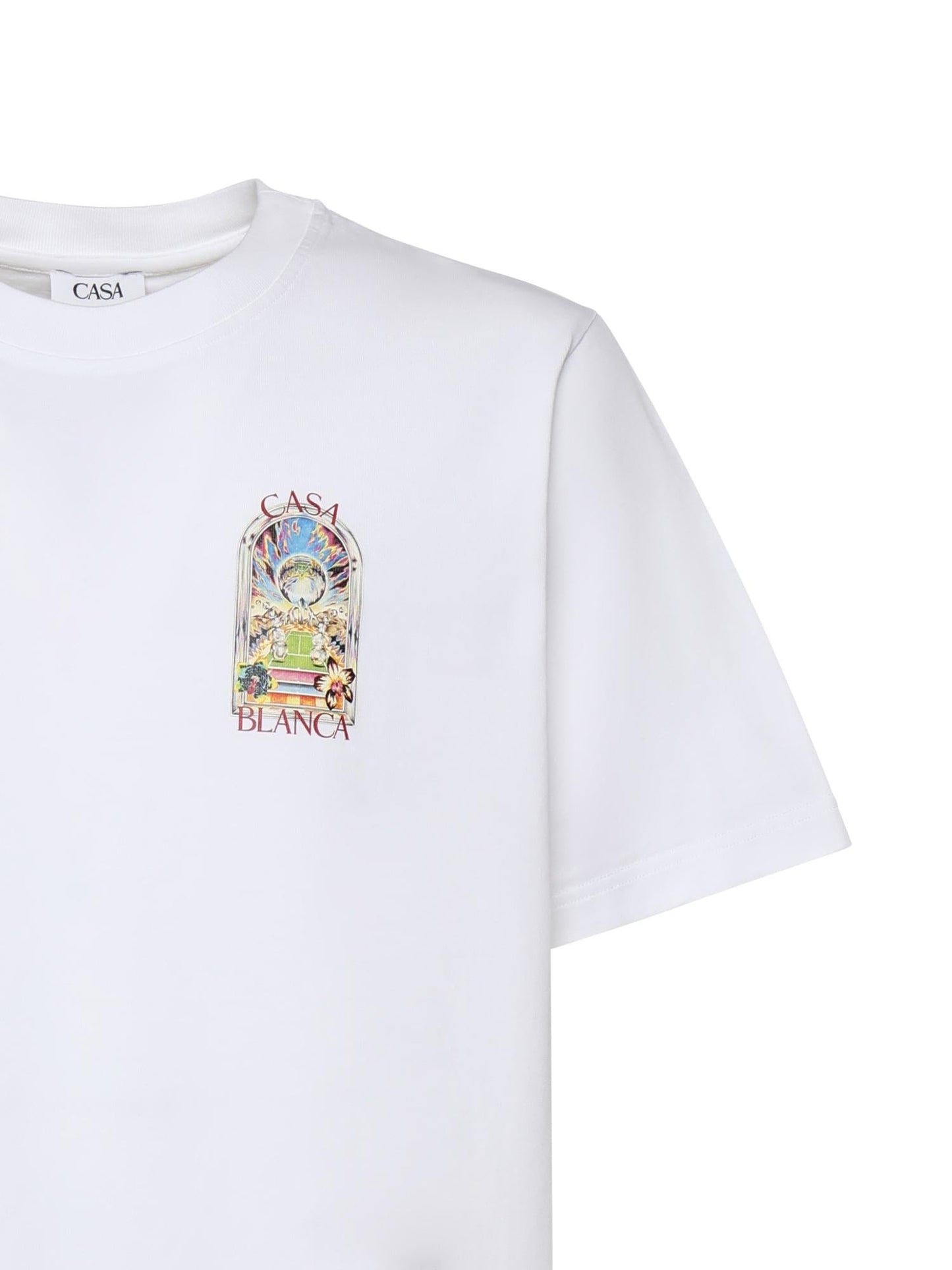 T-shirt in cotone con logo