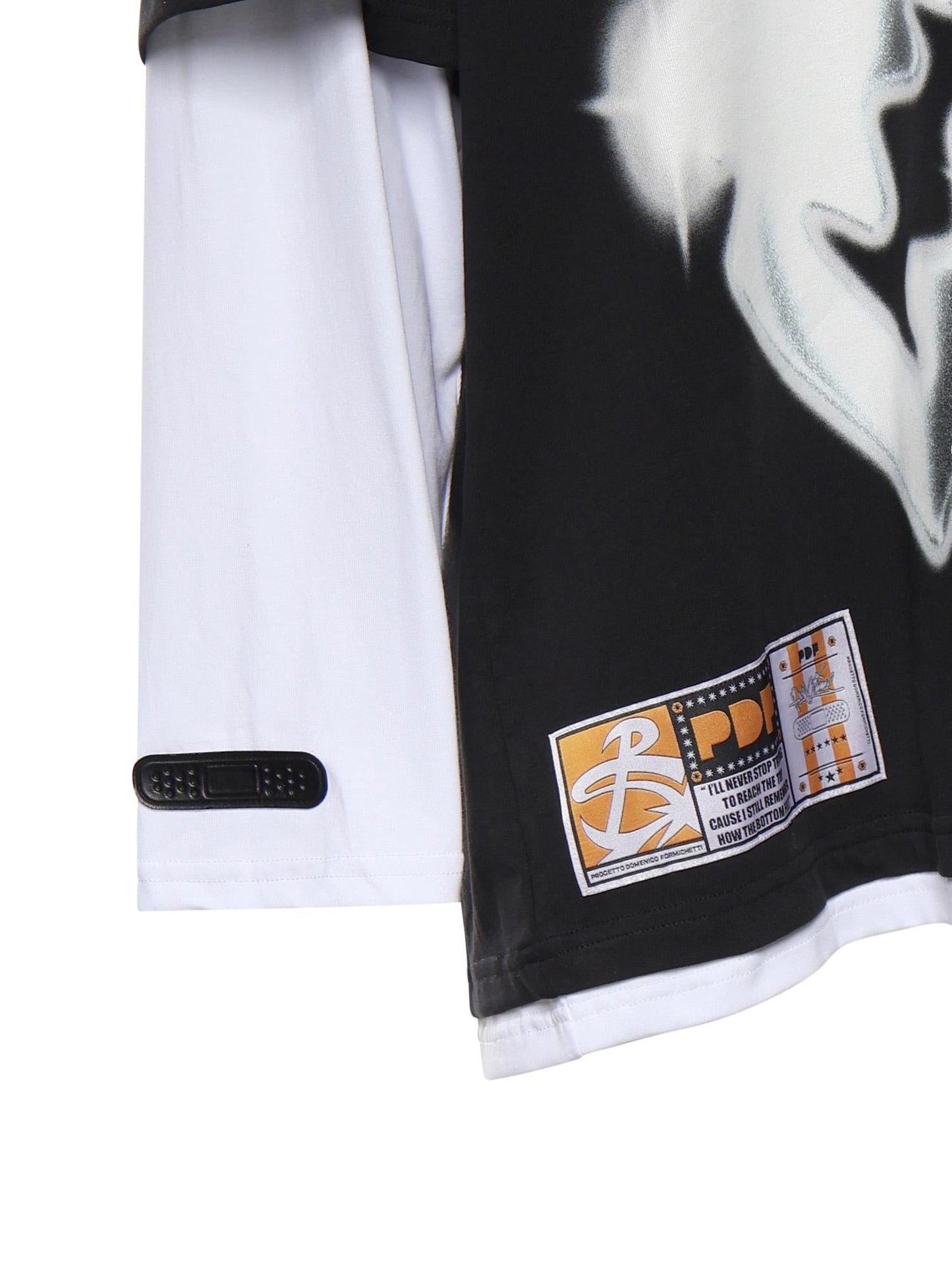 T-shirt a maniche lunghe con stampa