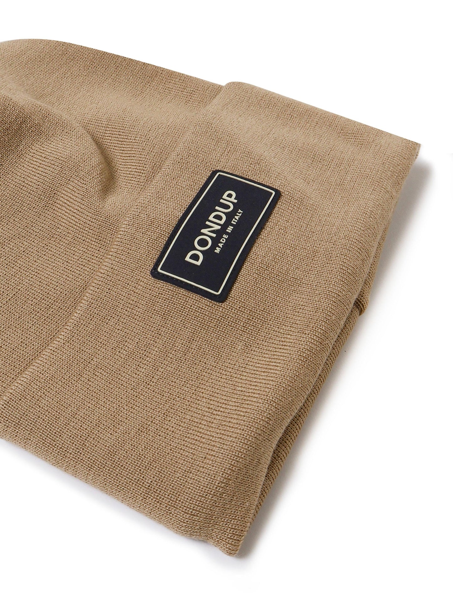 Beanie Logo in misto lana