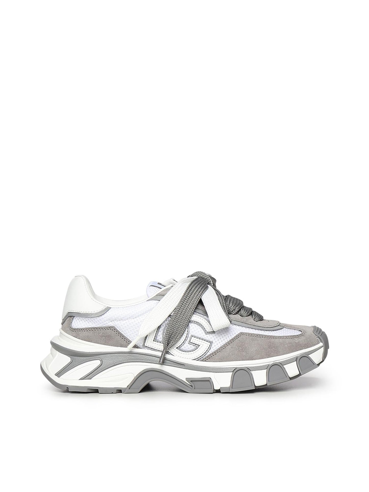 Sneaker DG Country Road in pelle e tessuto