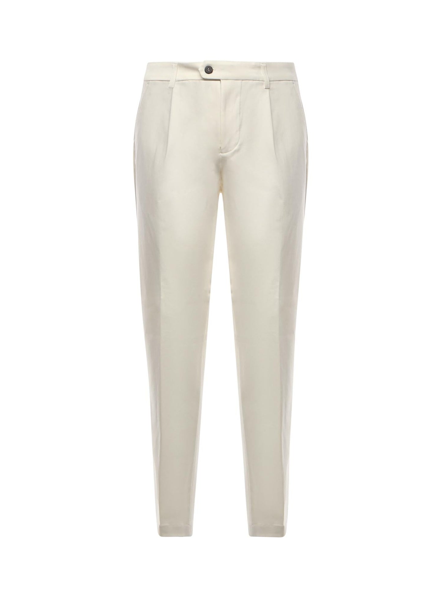 Pantalone in cotone e cashmere