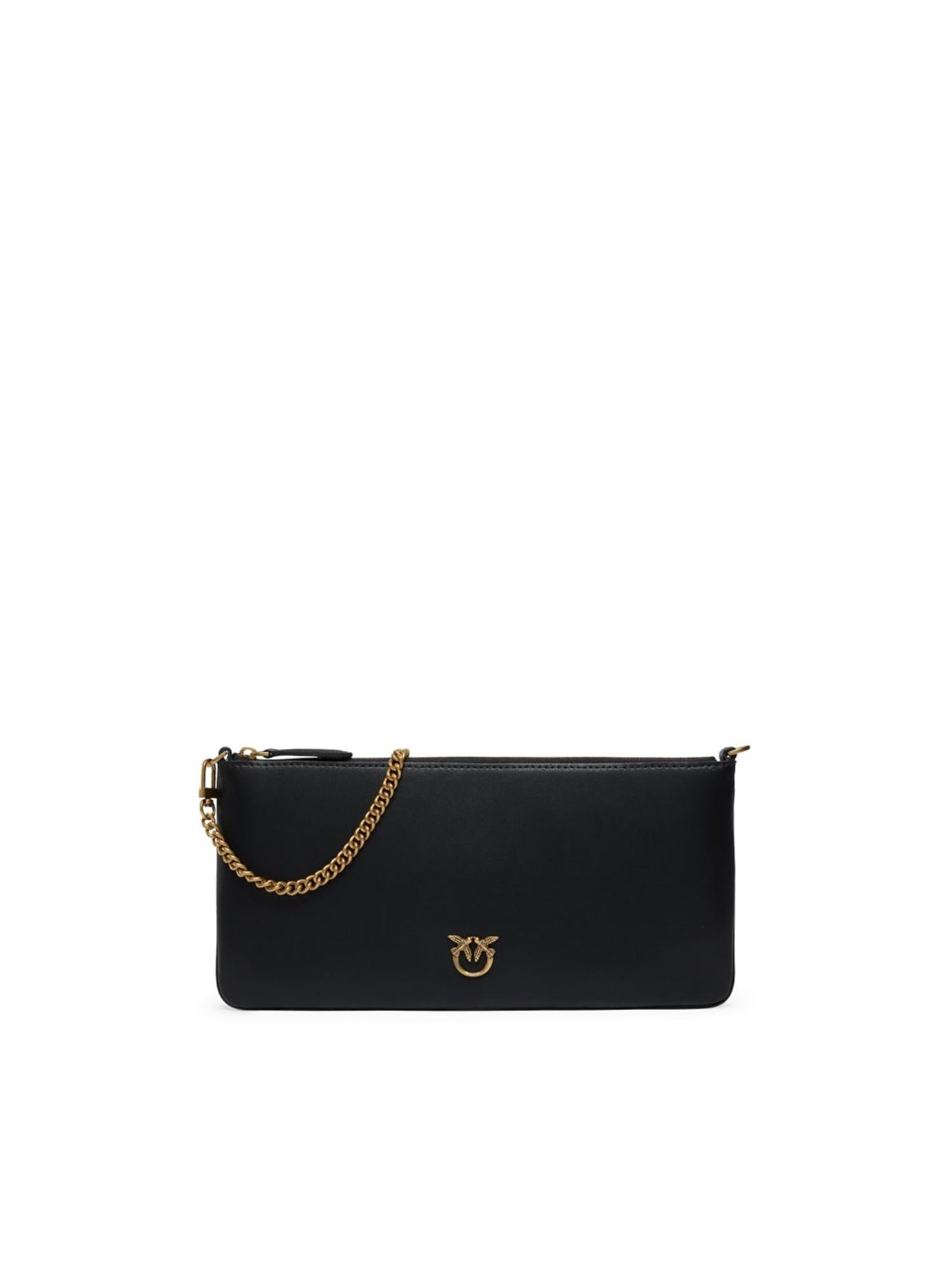 Borsa a tracolla Horizontal Flat in pelle
