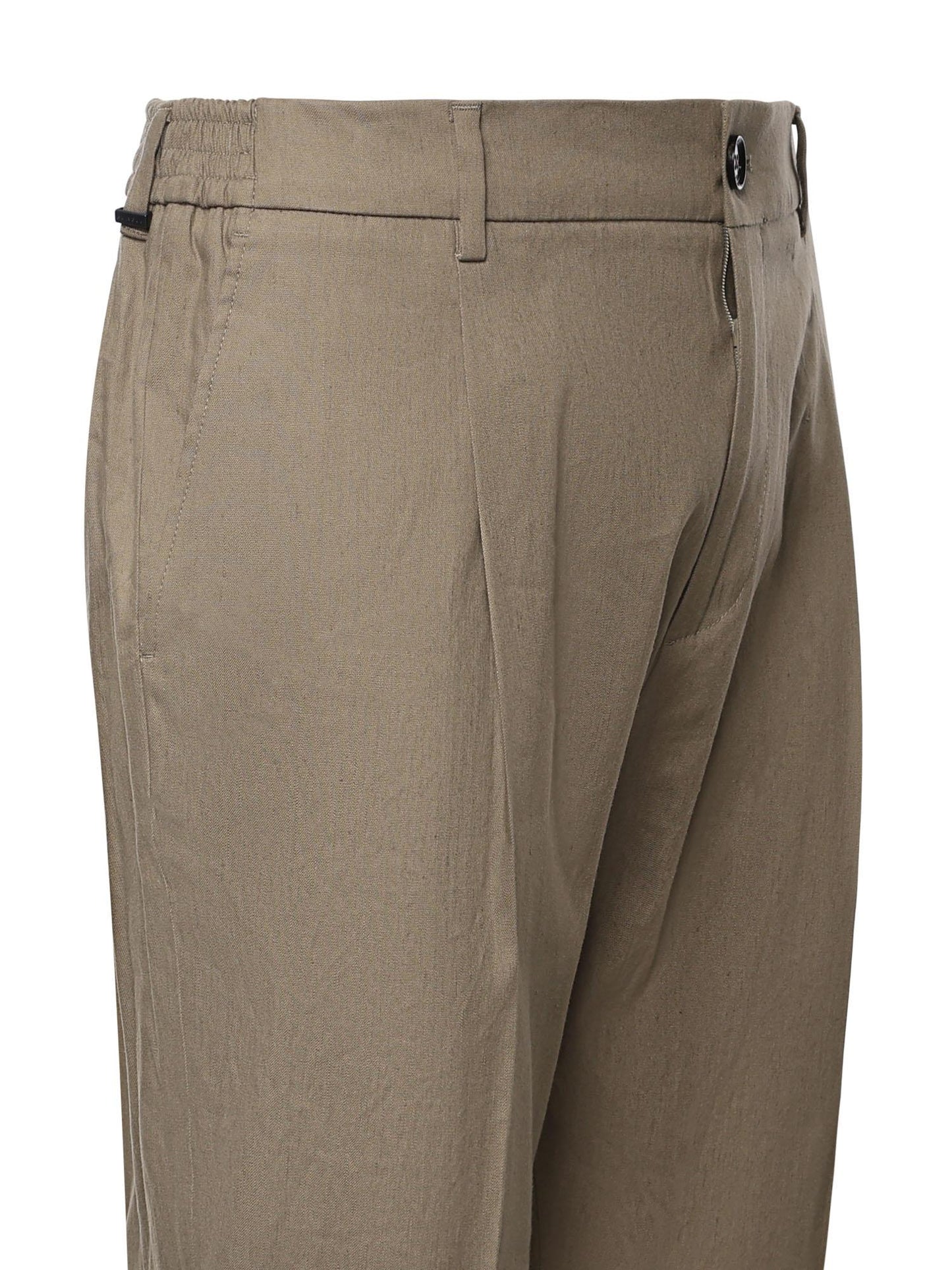 Pantaloni New Riccardo in misto lino