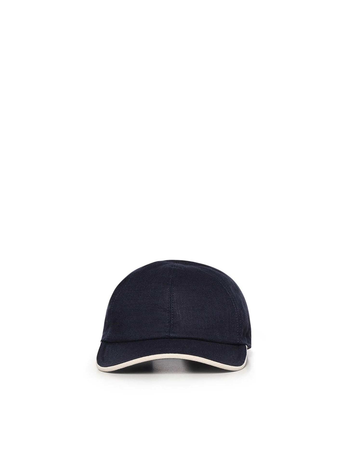Cappello da baseball in lino e cotone