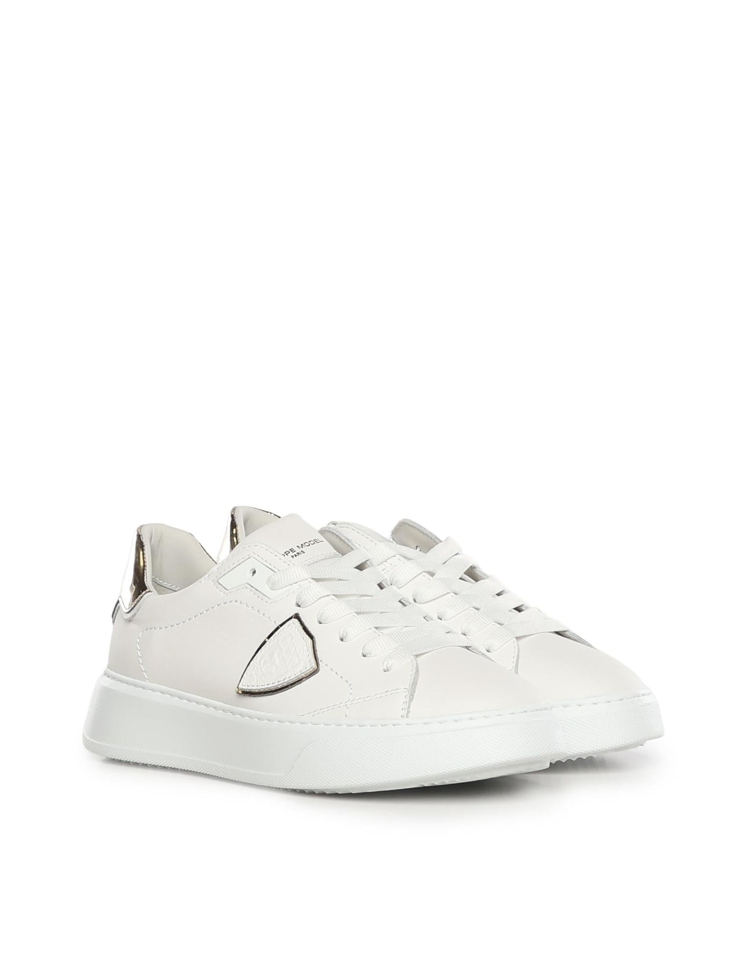 Sneaker Temple in pelle