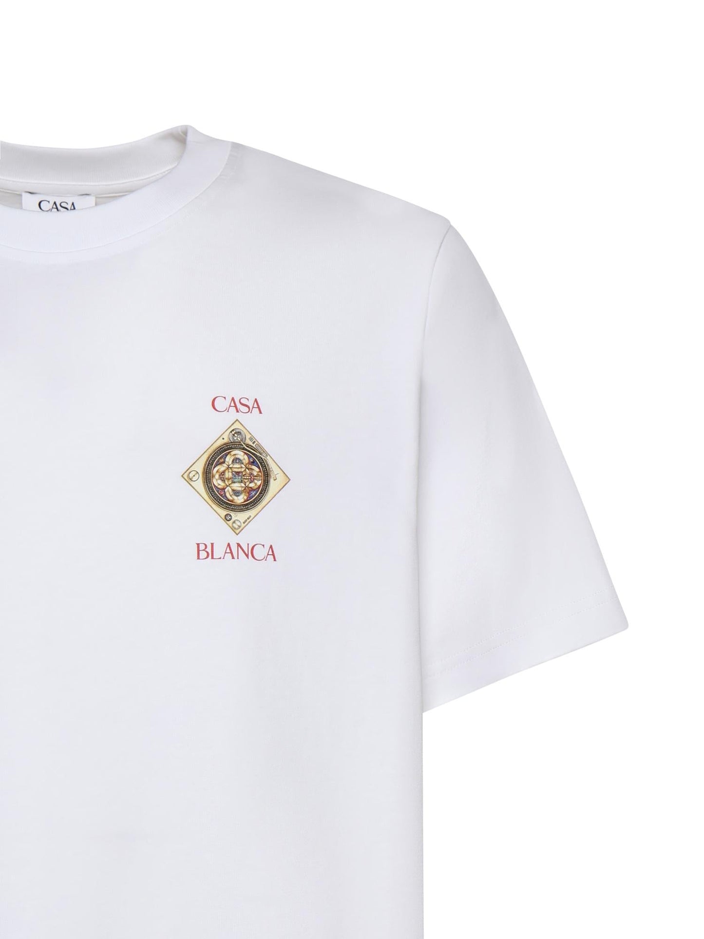 T-shirt in cotone con logo