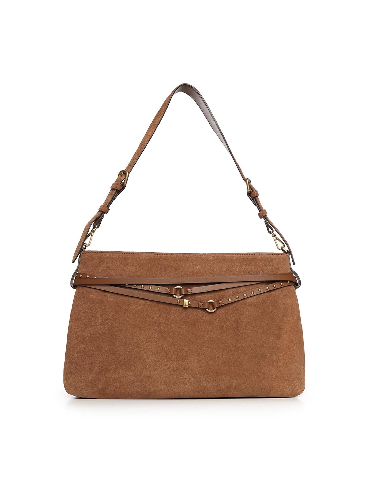 Borsa a spalla grande Belt Bag Big in suede
