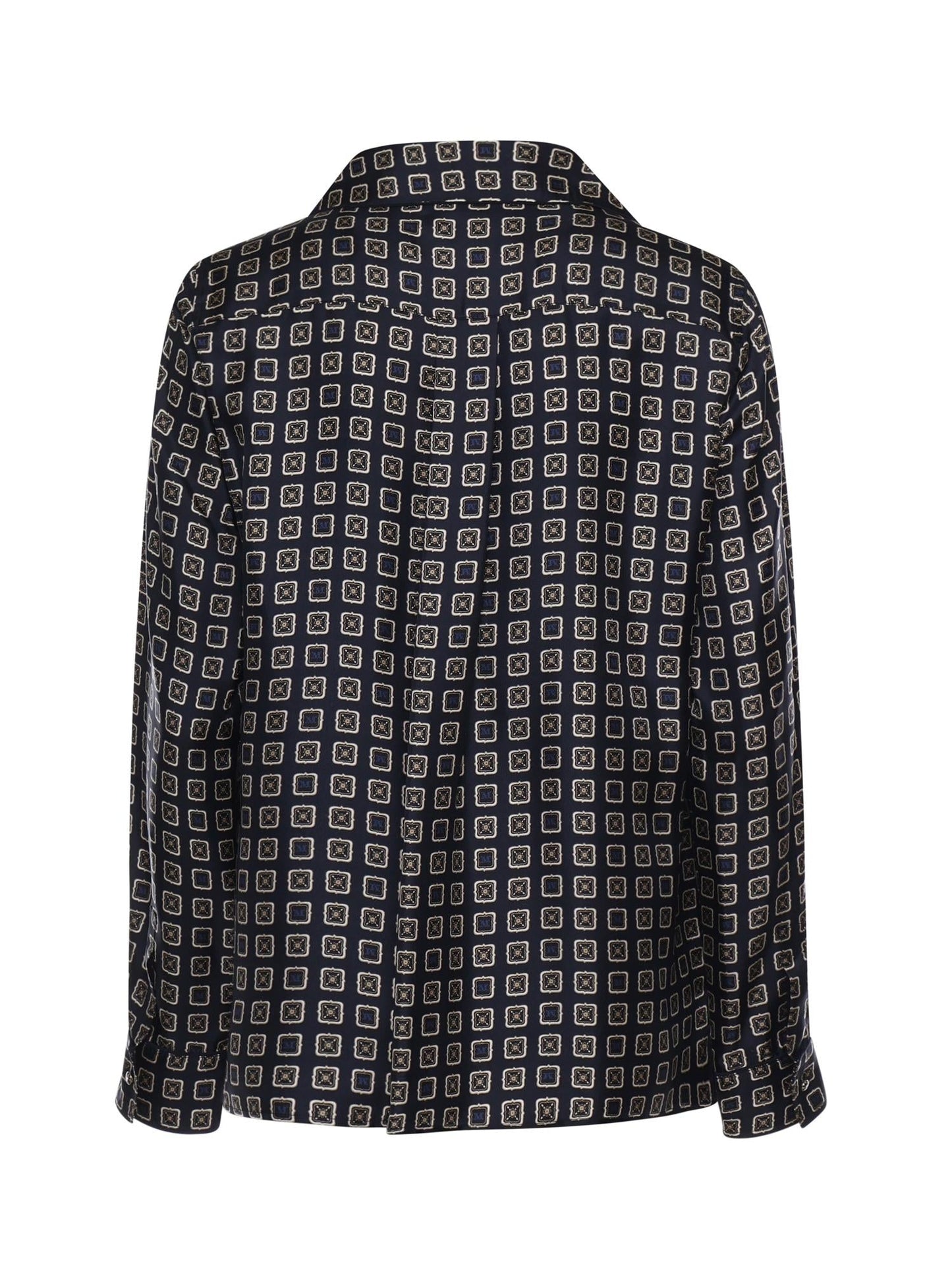 Camicia in seta stampata