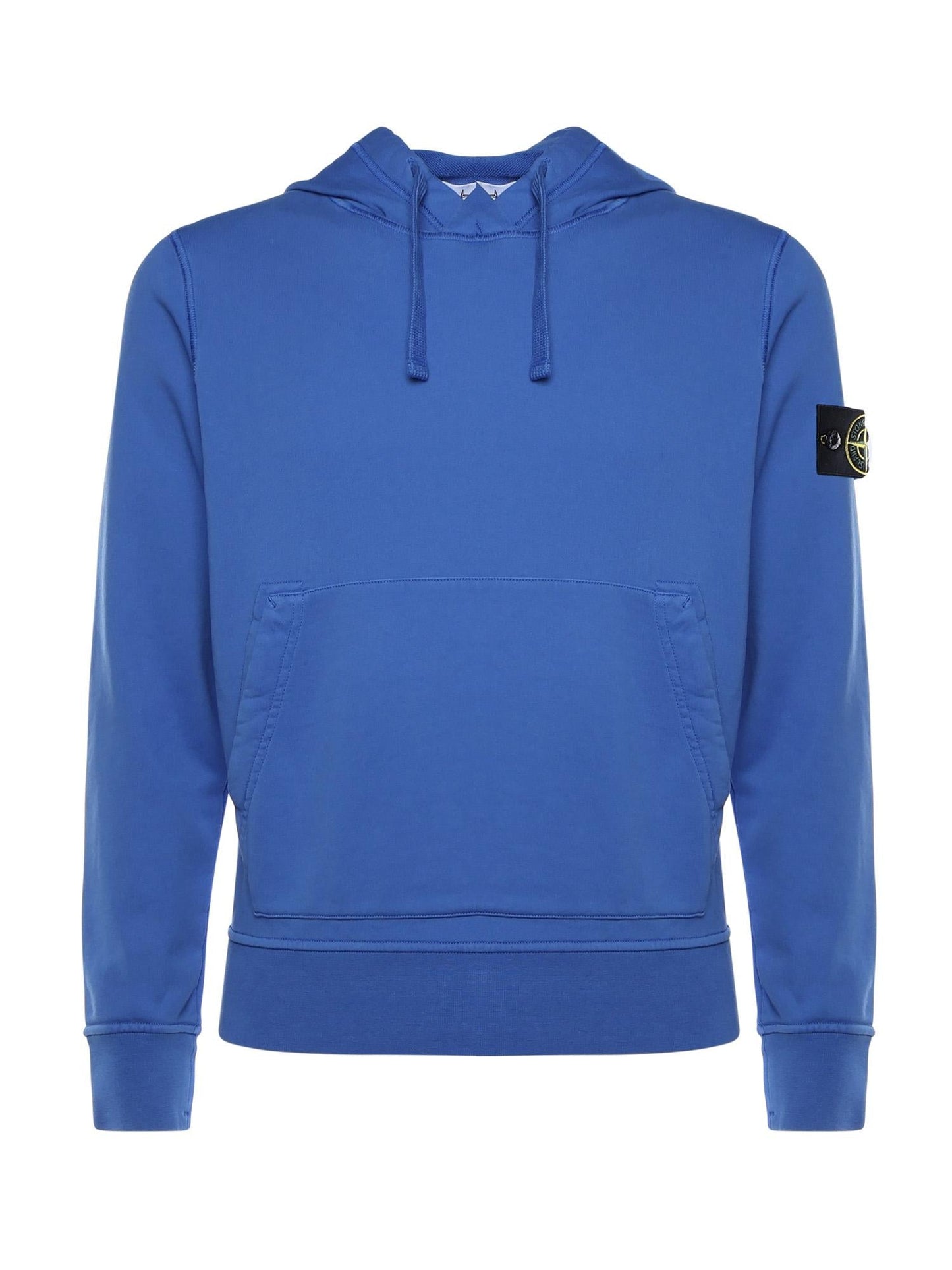 Felpa con logo in cotone