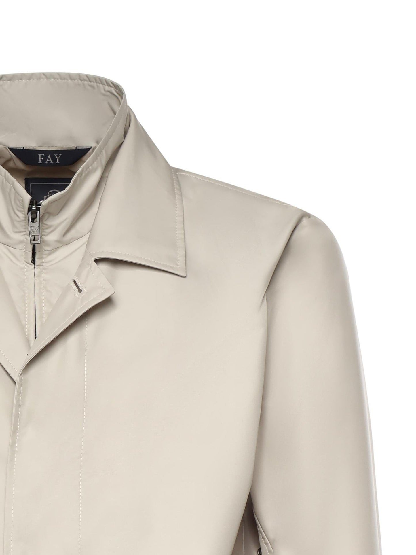 Morning coat in popeline tecnico