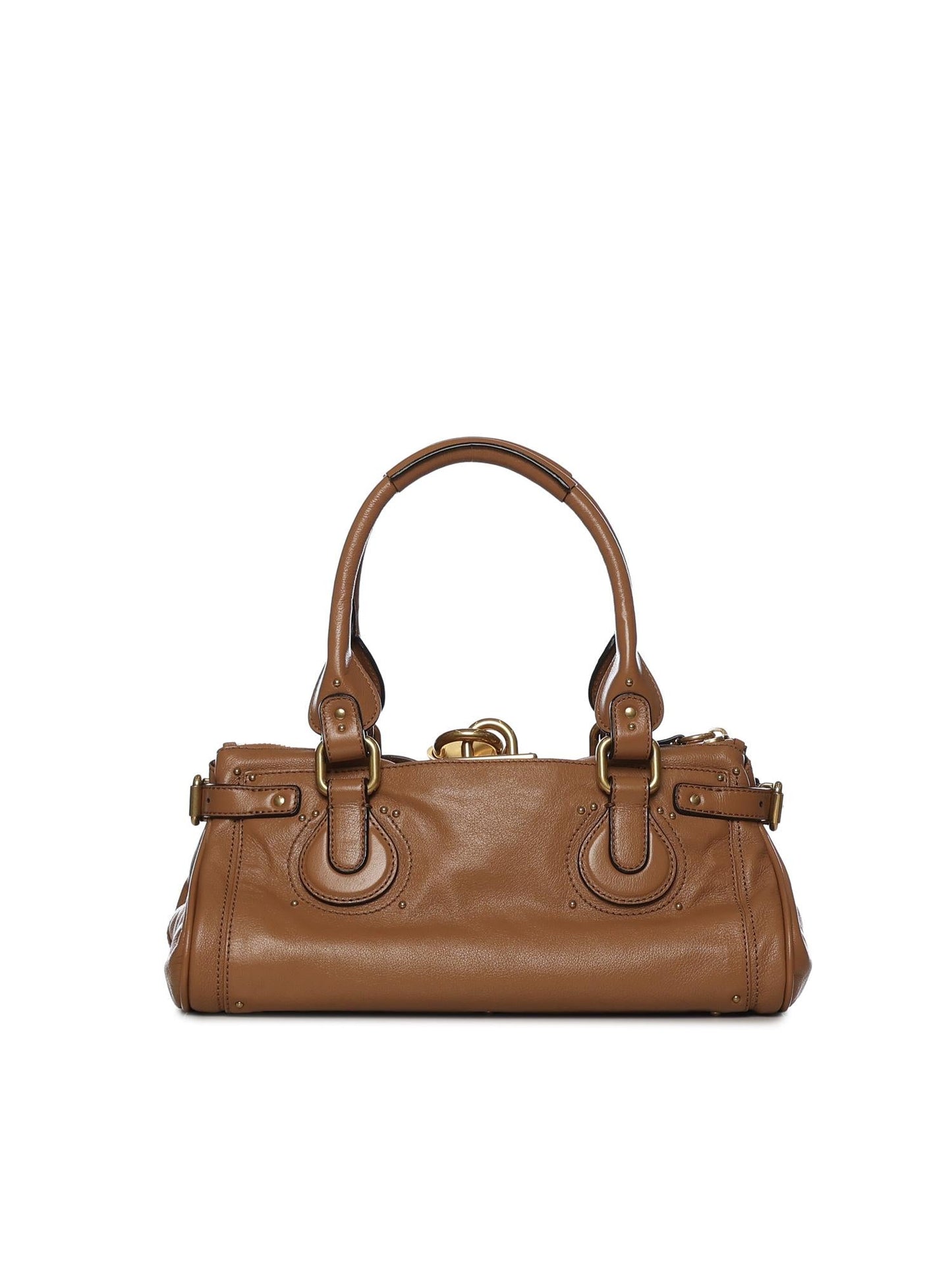 Borsa Paddington in pelle granata