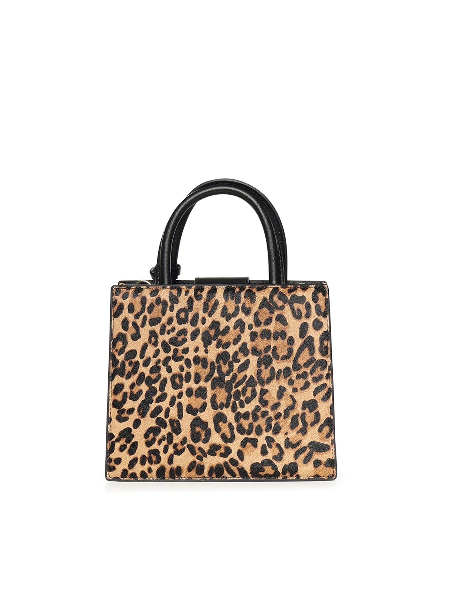 Borsa Shop Mini stampa leopardata
