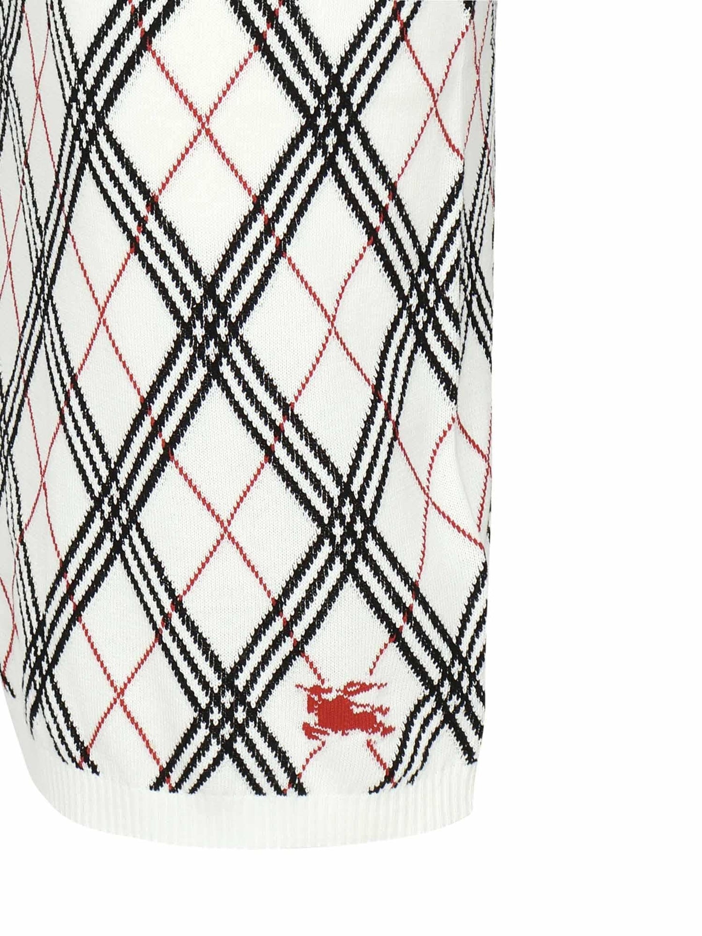 Gonna midi Argyle Check