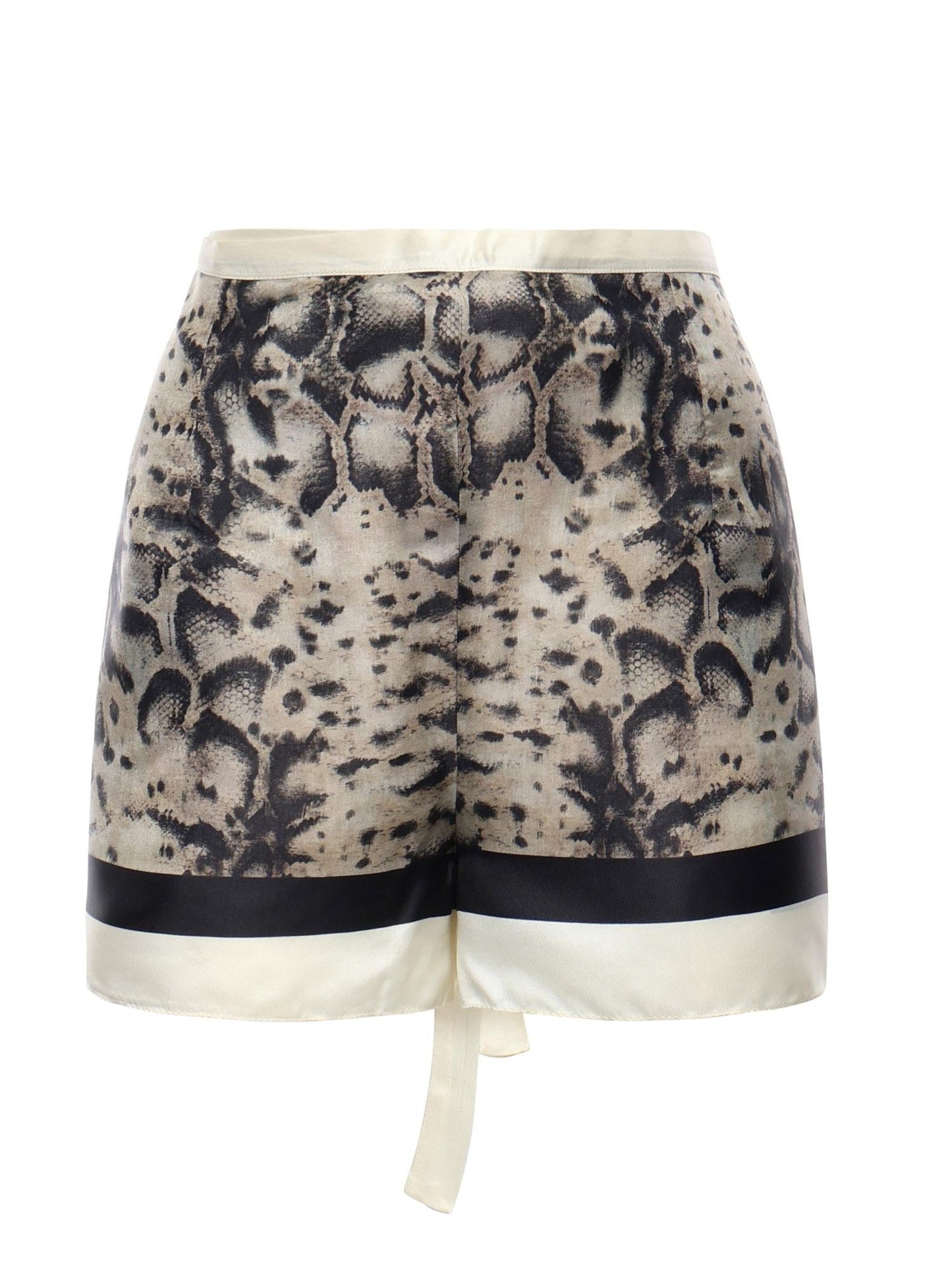 Short pantapareo con stampa paisley