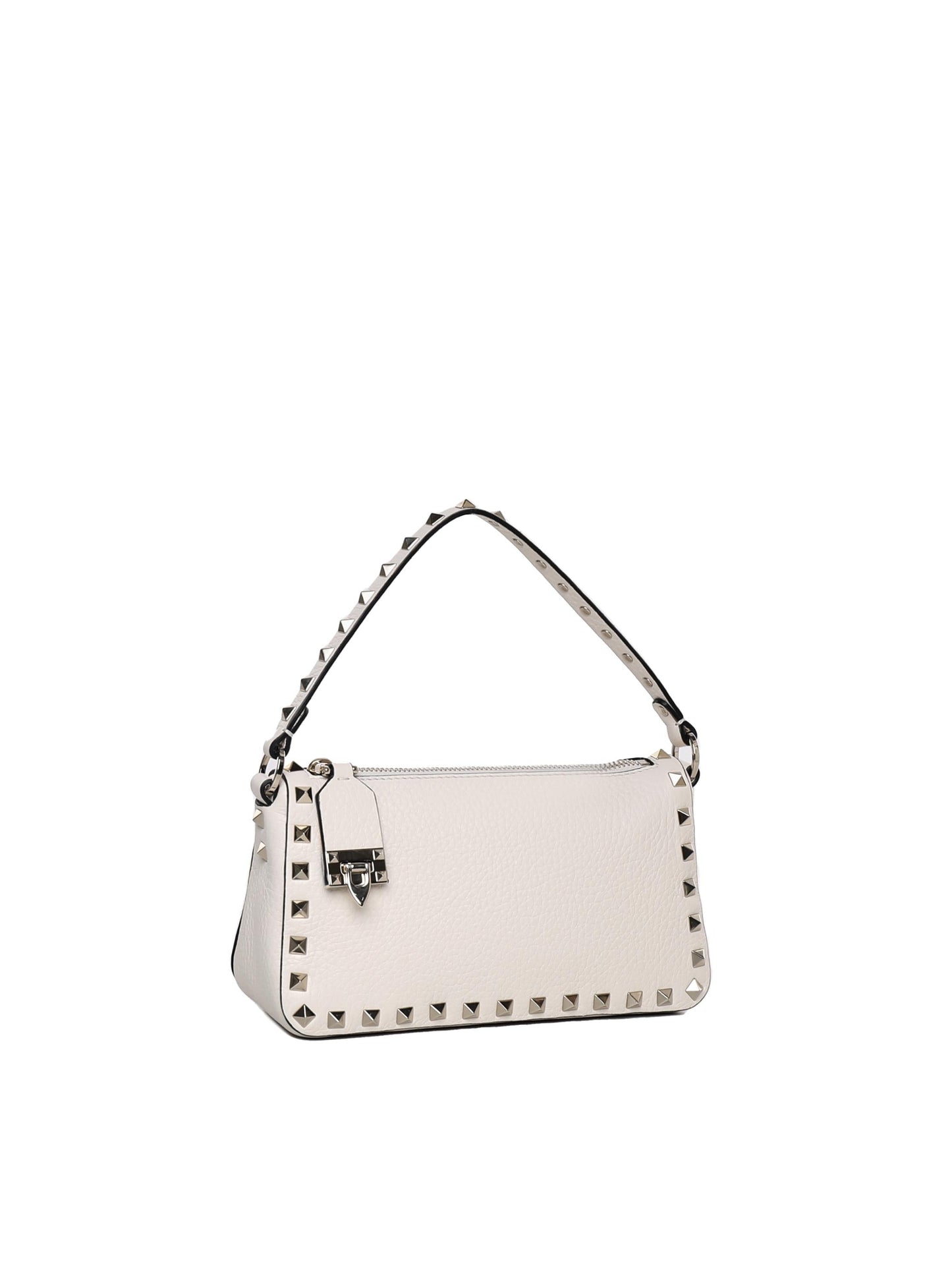 Borsa piccola a tracolla Rockstud in vitello