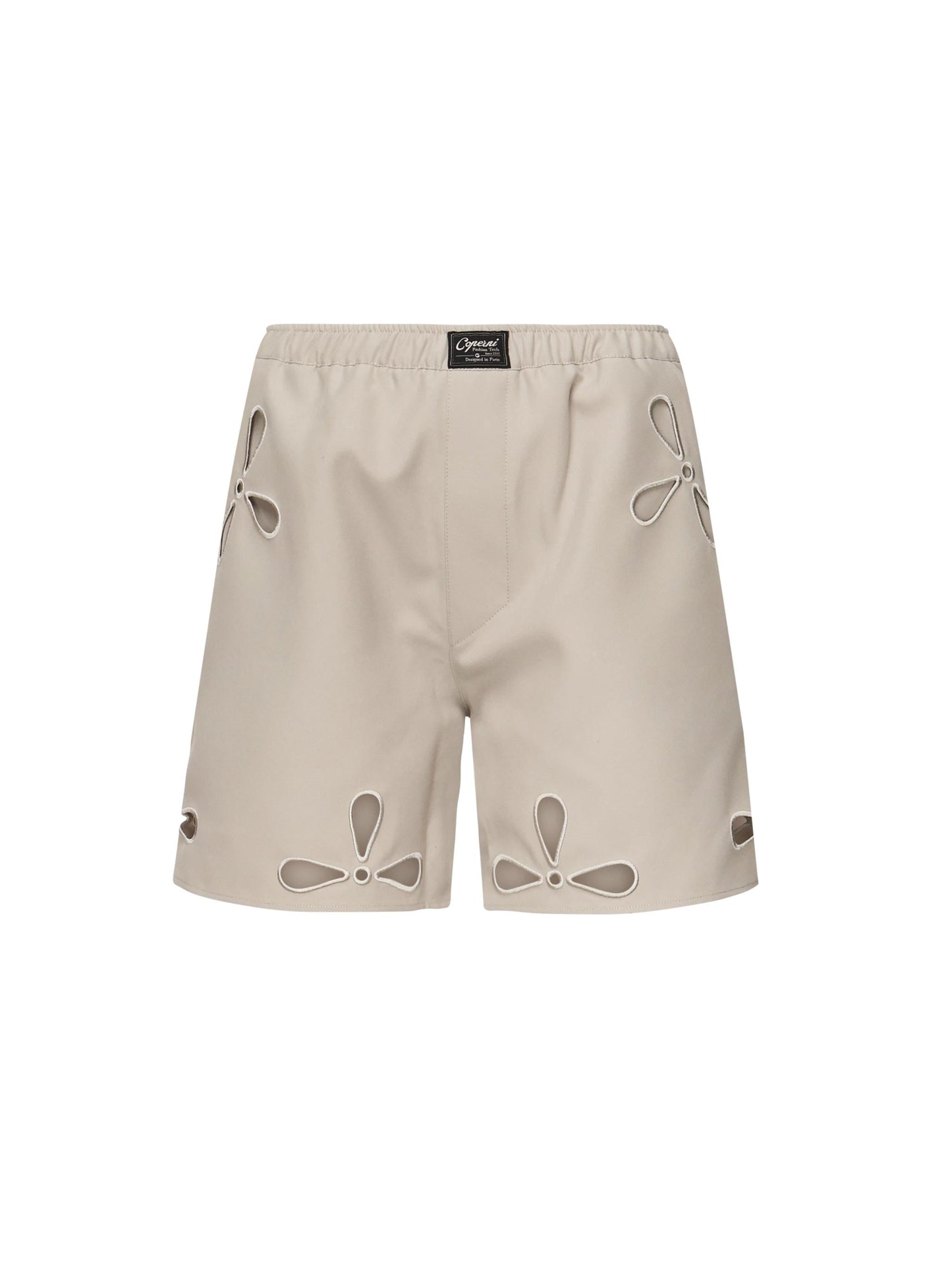 Shorts cut - out con elastico