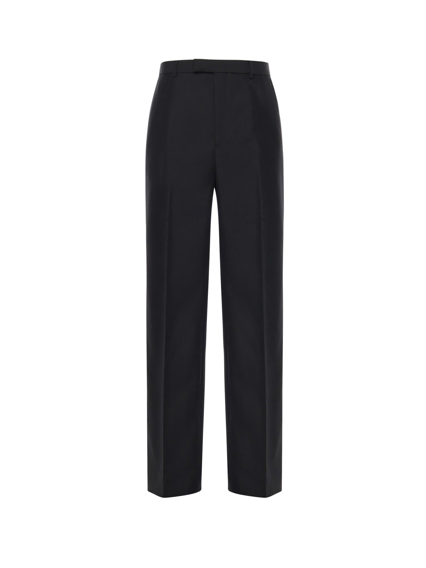 Pantalone in twill di seta