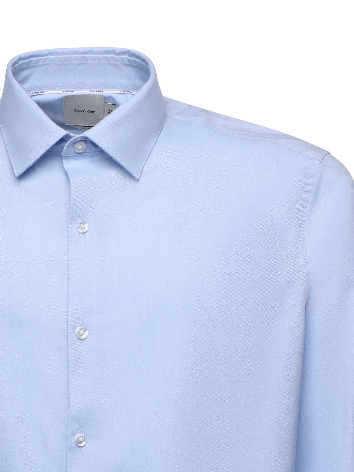 Camicia in popeline elasticizzato