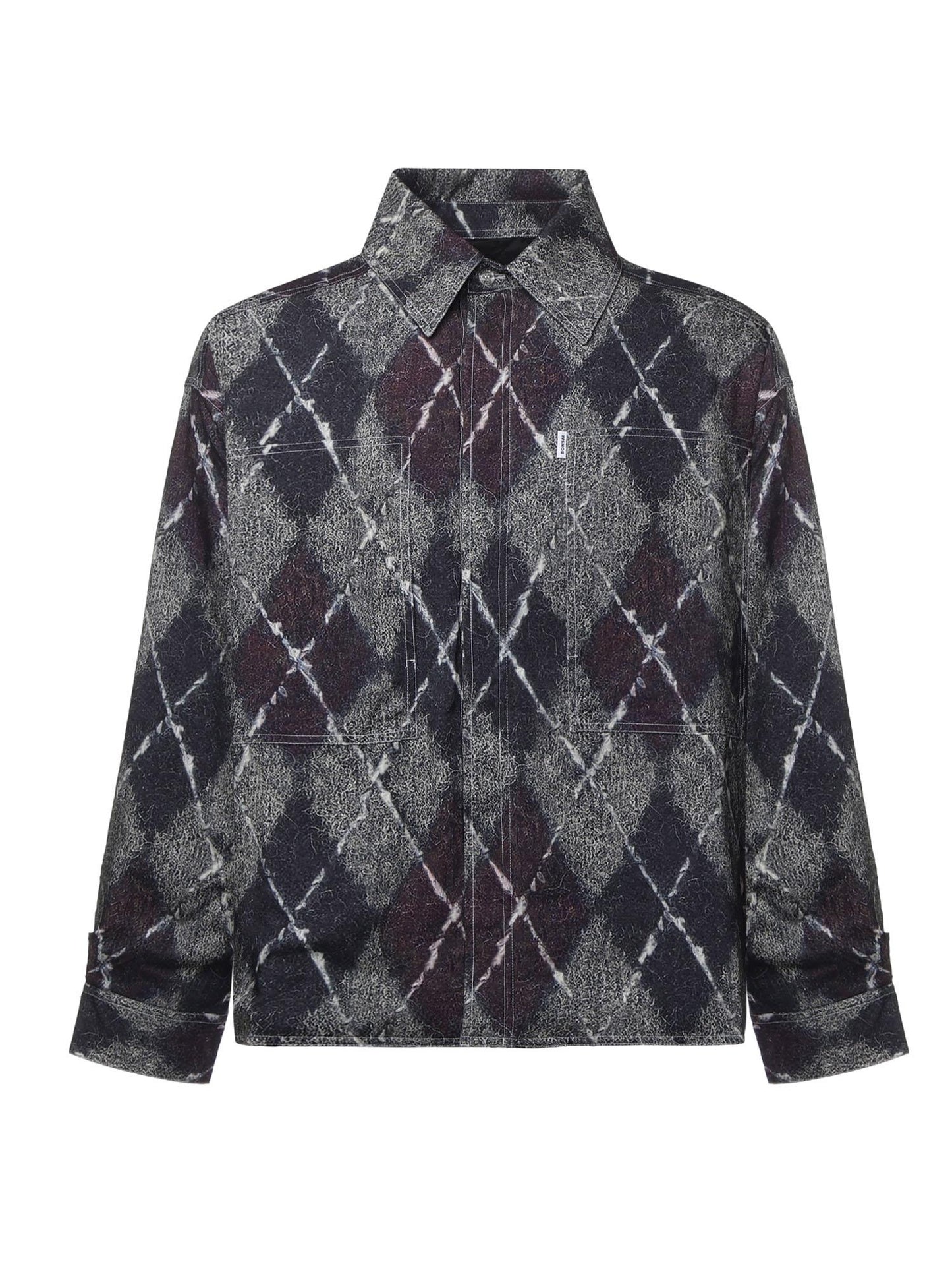 Camicia rombi in flanella
