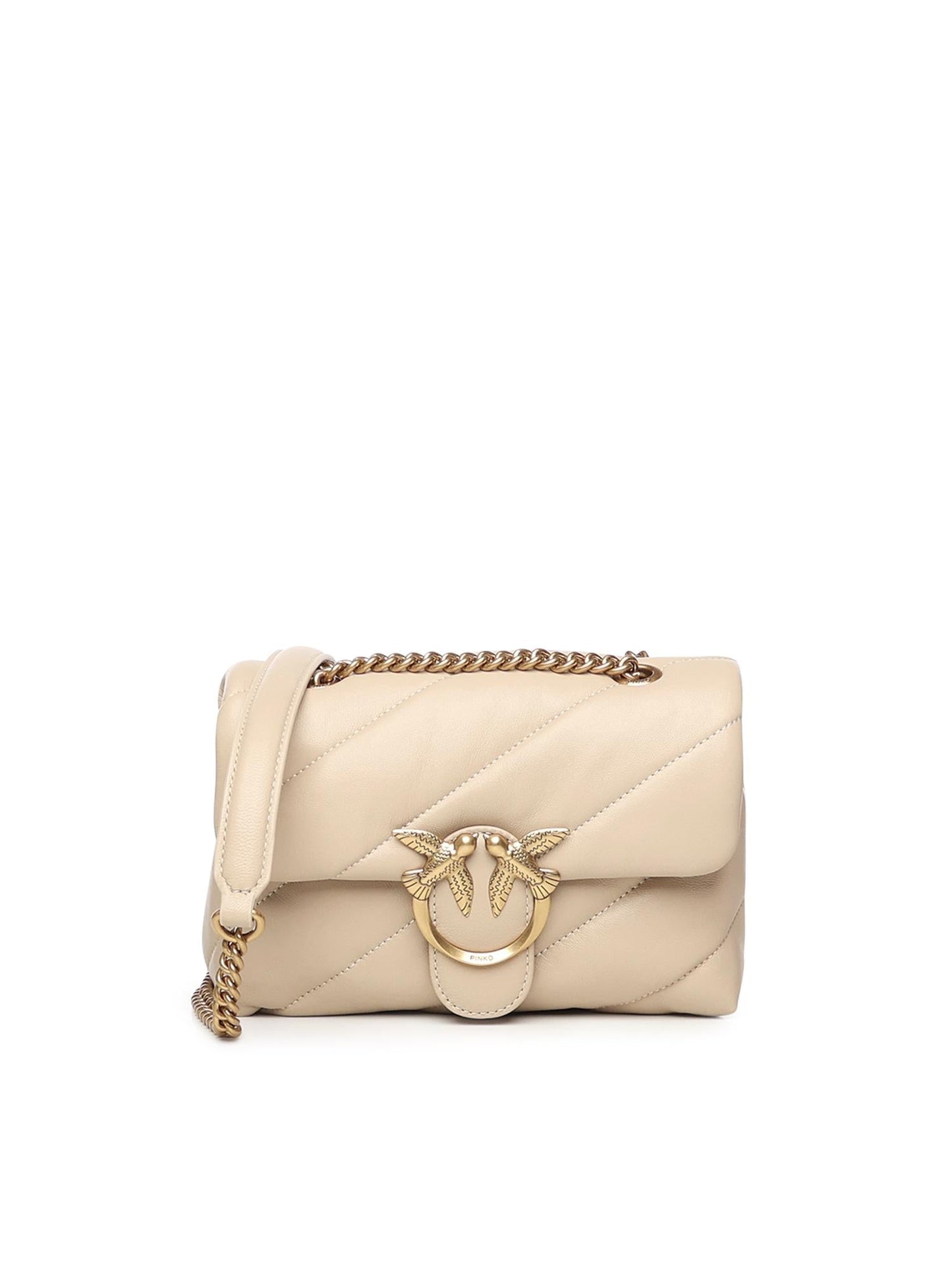 Borsa piccola a tracolla Love Bag Puff Maxi Quilt