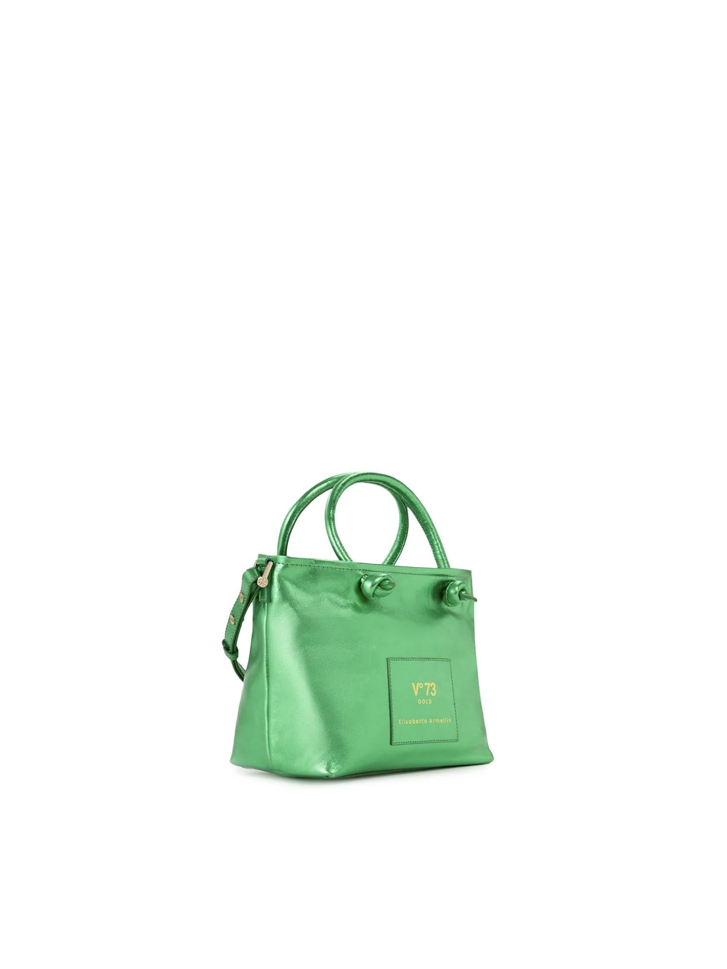 Mini bag in pelle con logo