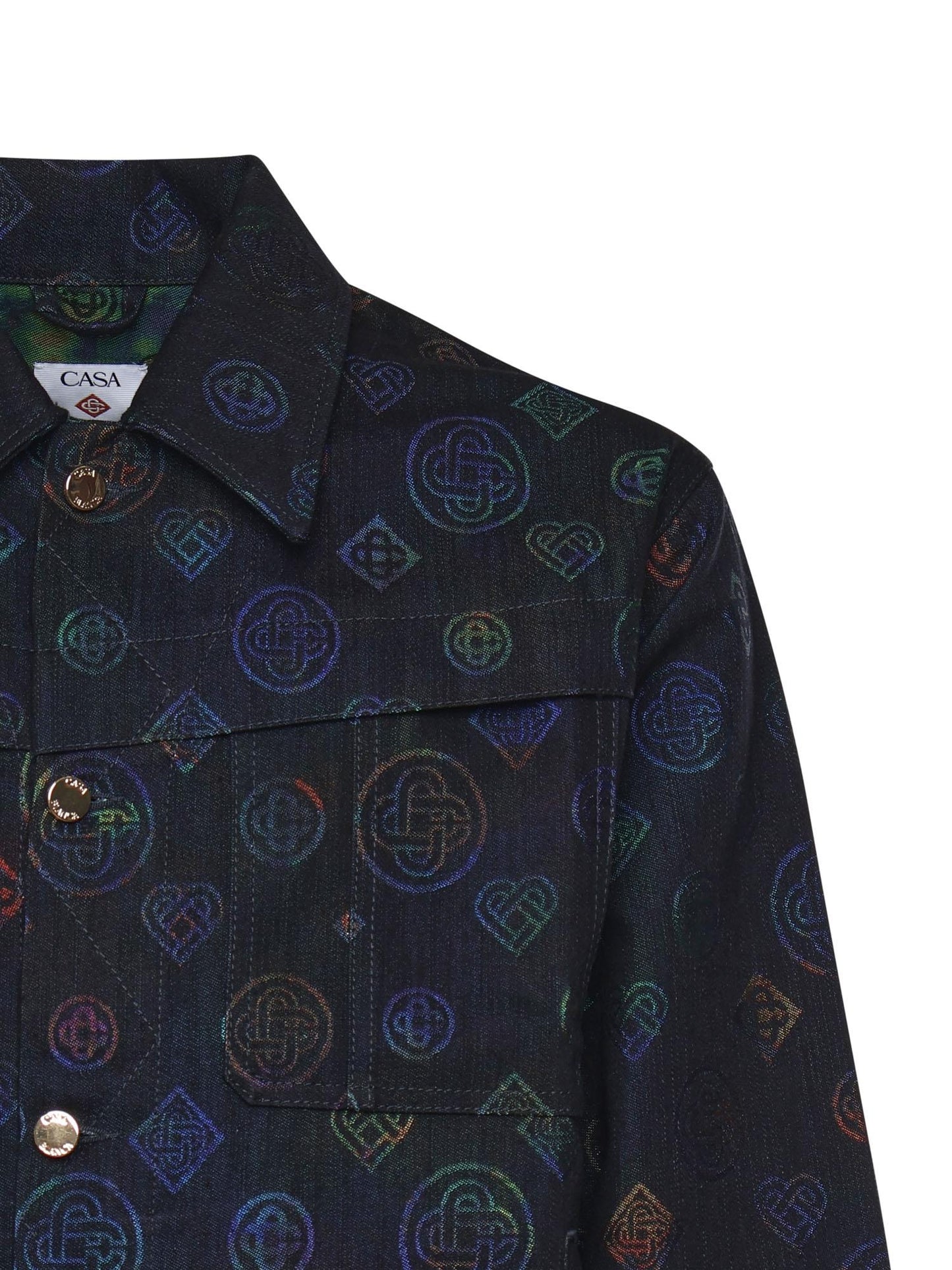 Giacca in denim Heatmap