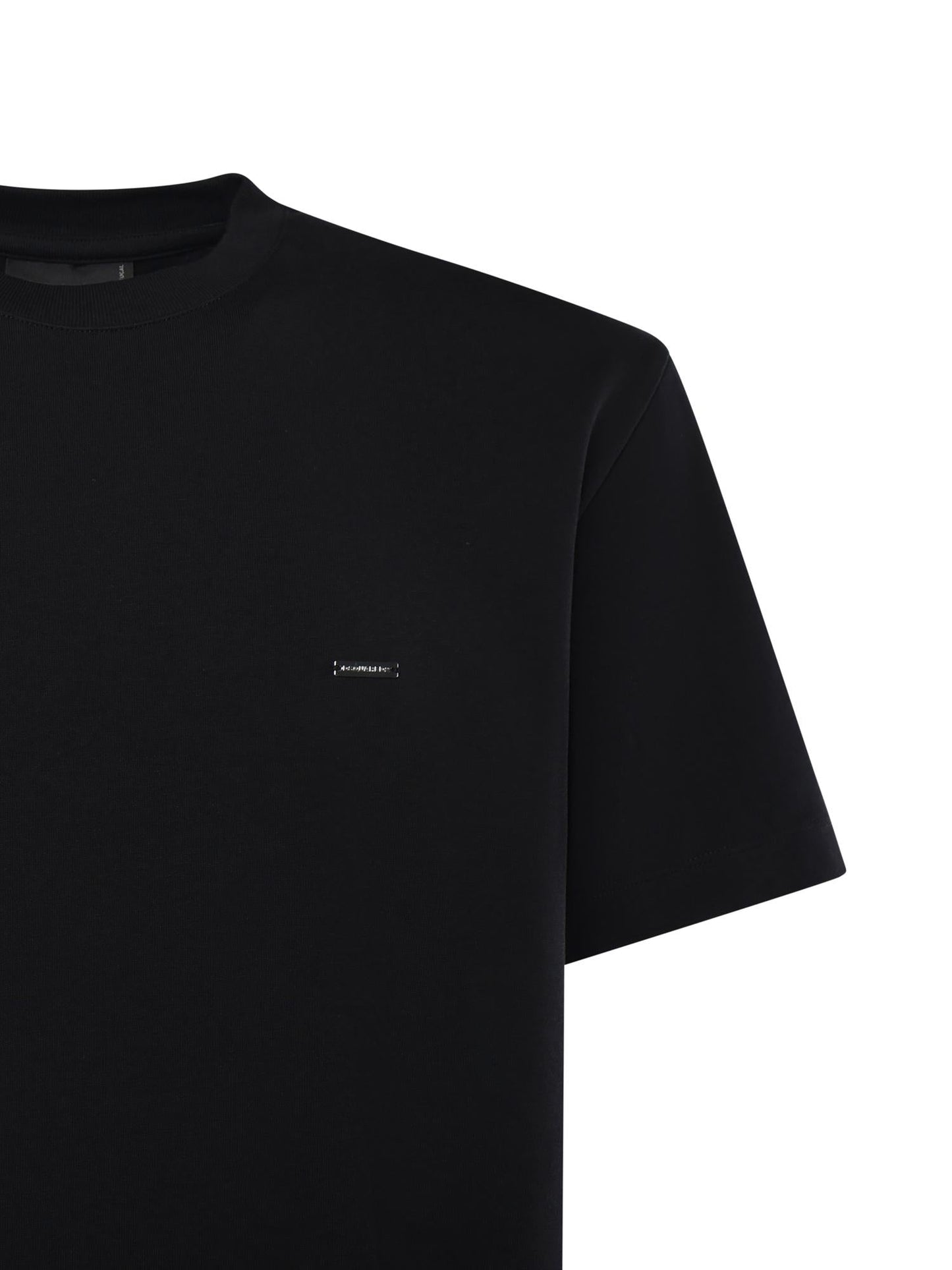 T-shirt in jersey con logo