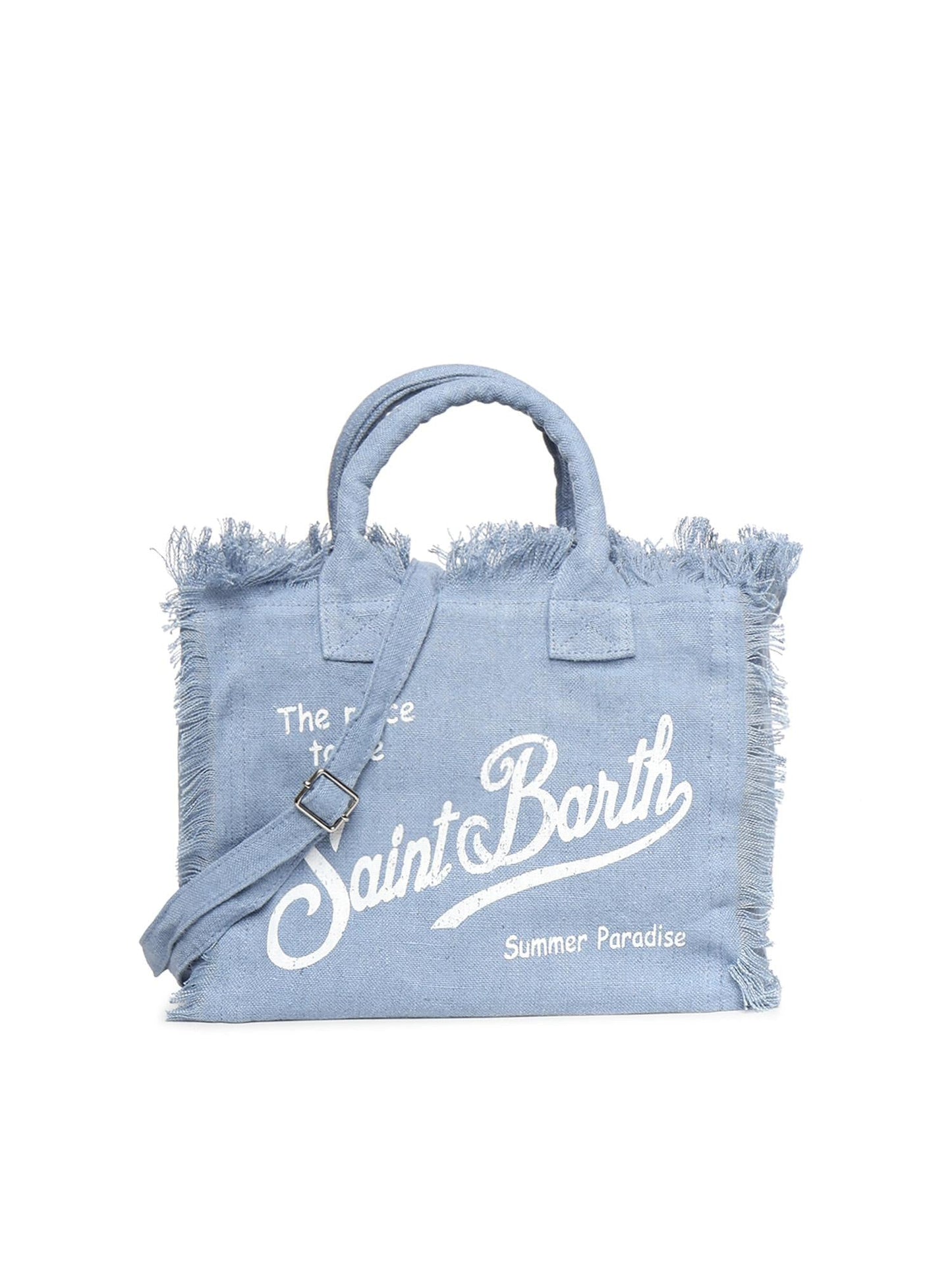 Borsa Colette in lino con logo