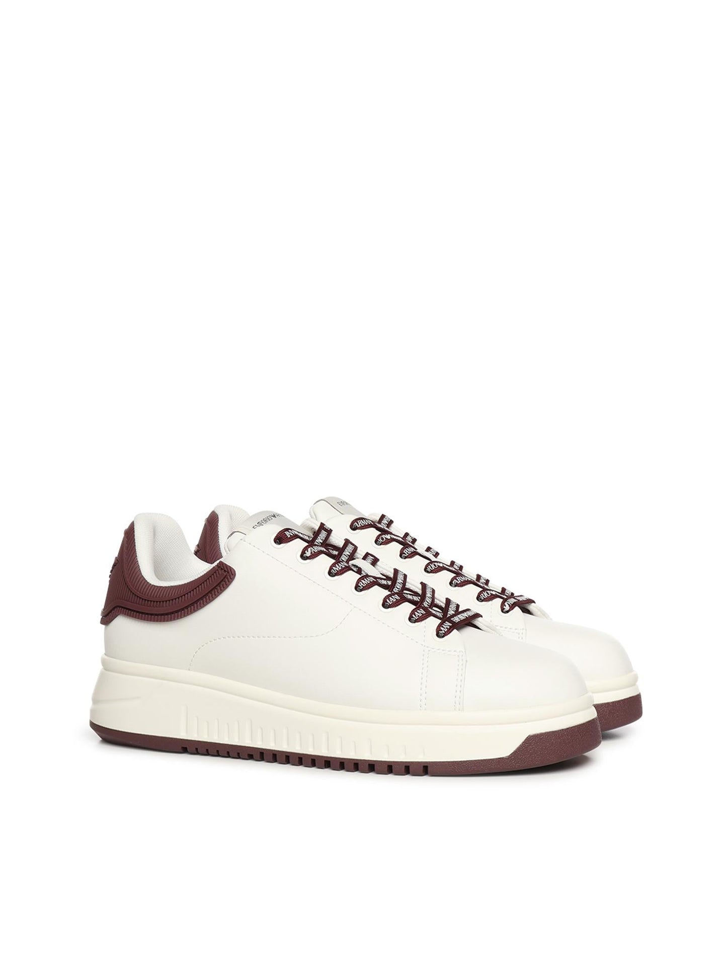 Sneakers in pelle con logo