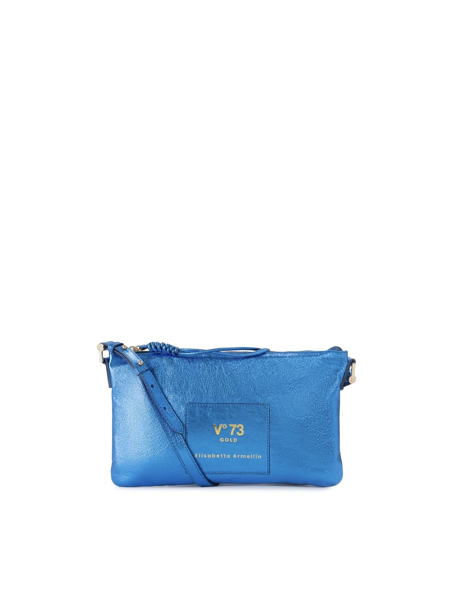Borsa a tracolla in pelle con logo
