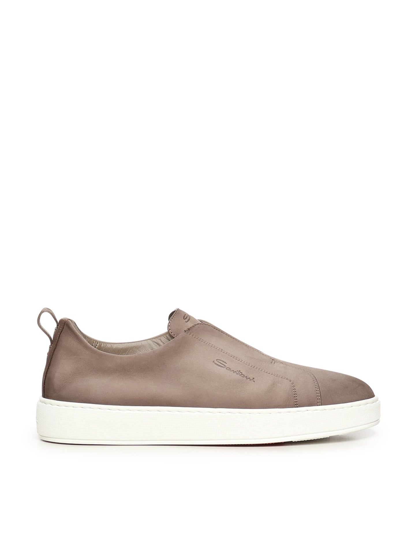 Sneaker slip-on in nabuk