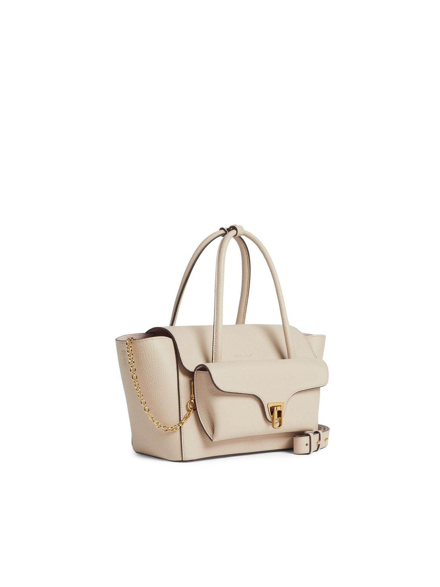 Borsa Double Beat Medium in pelle