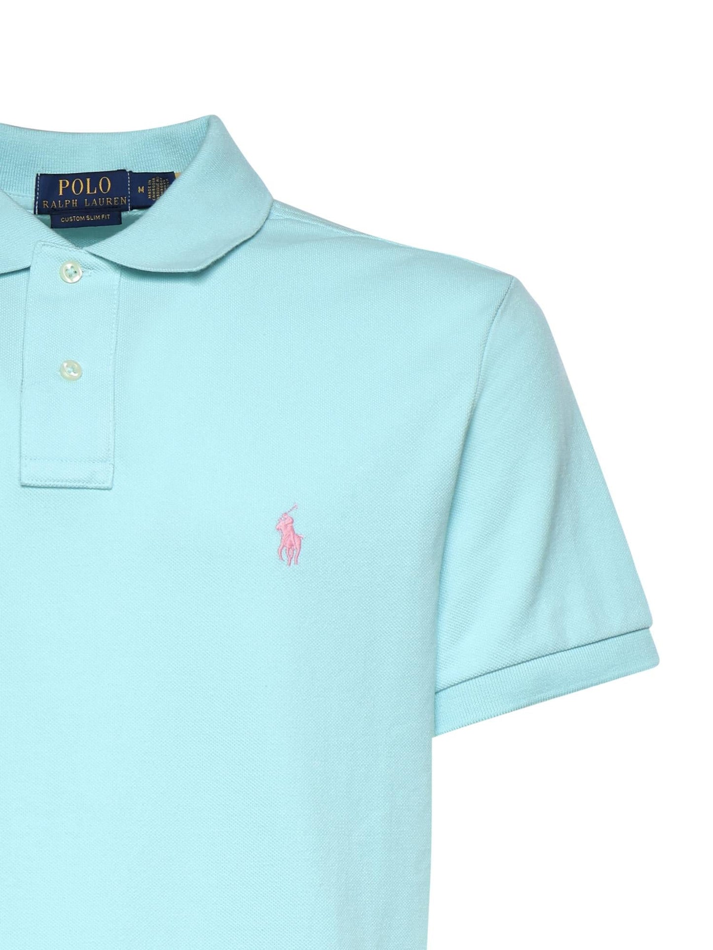 Polo in cotone con logo