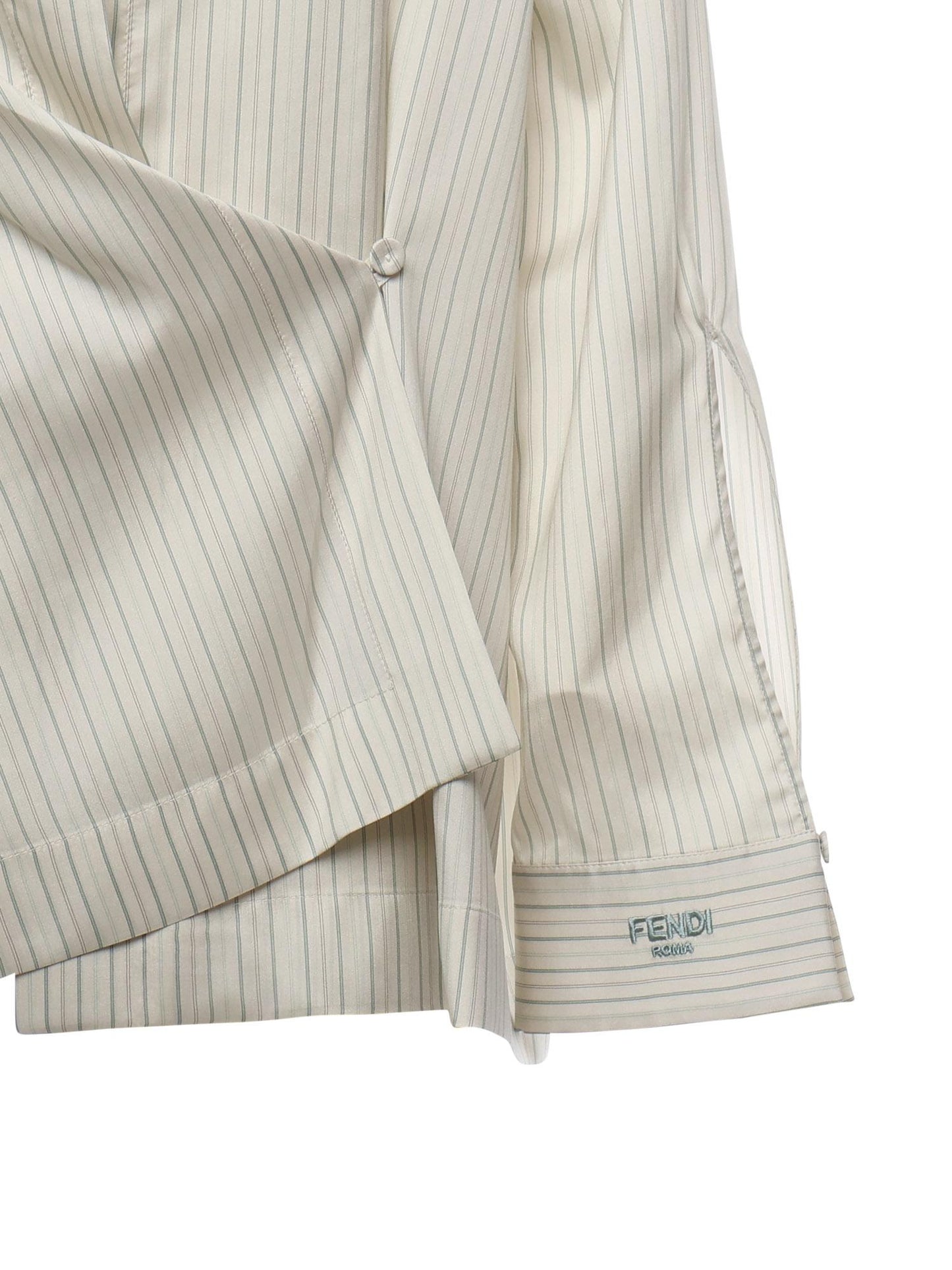 Camicia in seta a righe