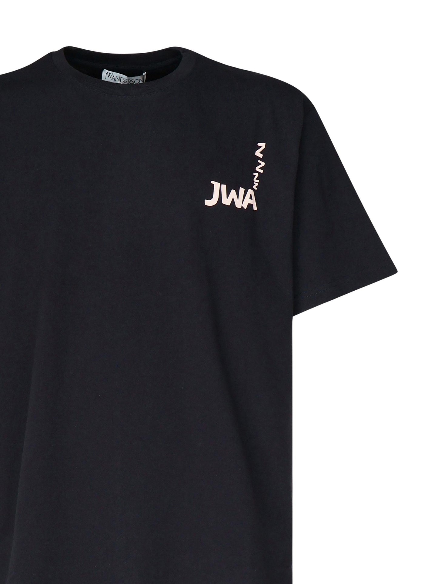 T-shirt con stampa sul retro JWA