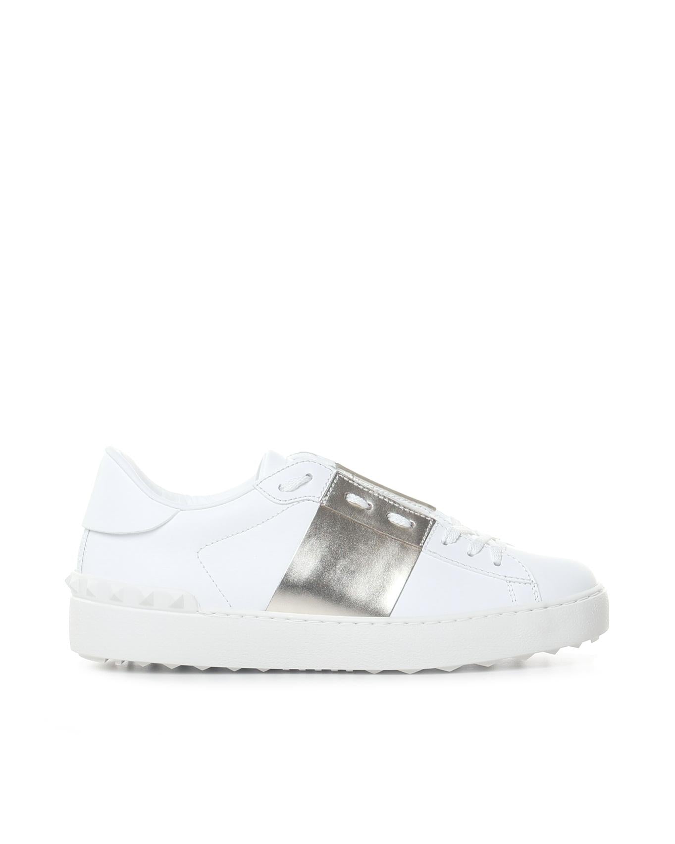 Sneaker Open in pelle