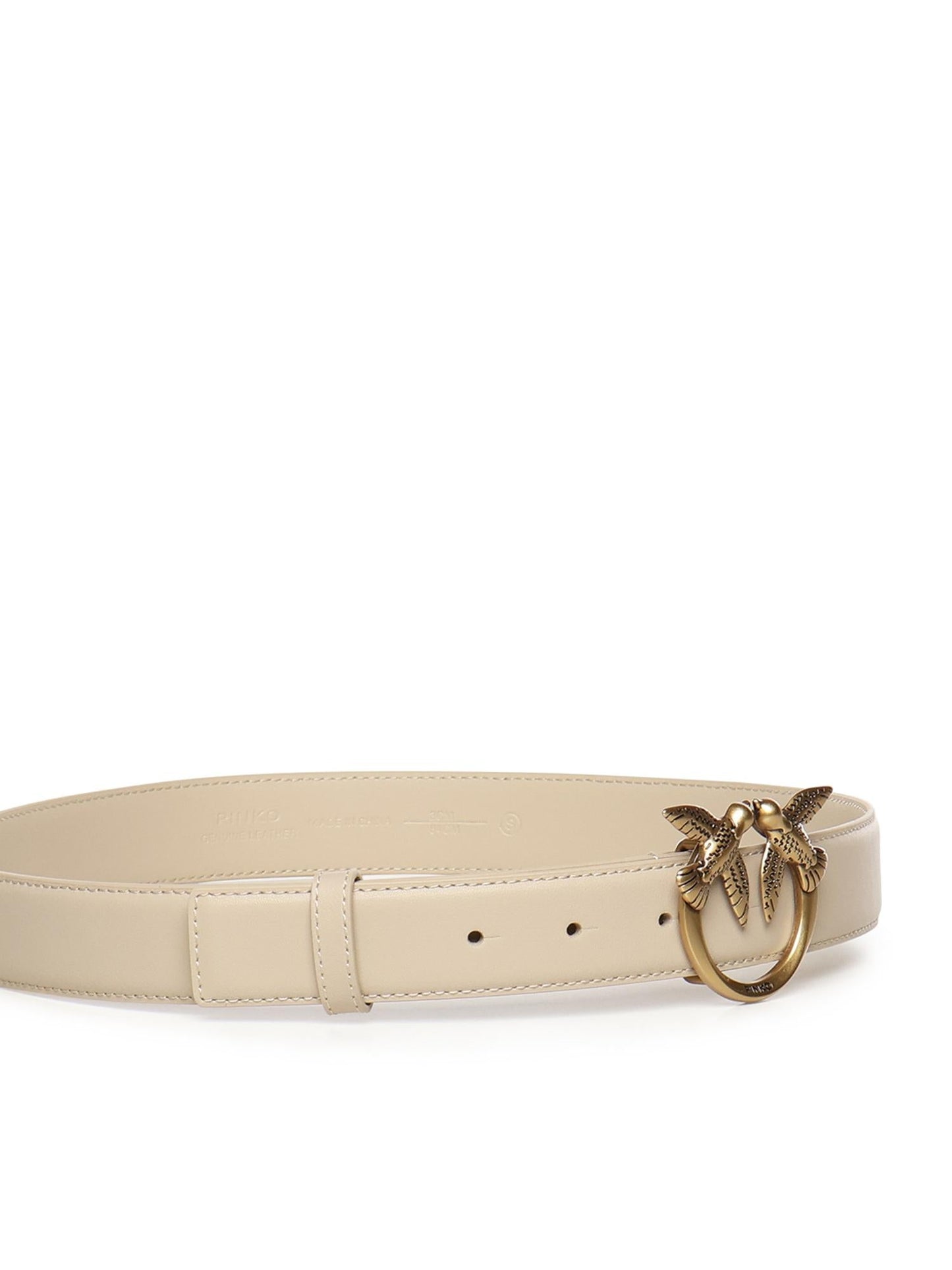 Cintura Love Birds in pelle