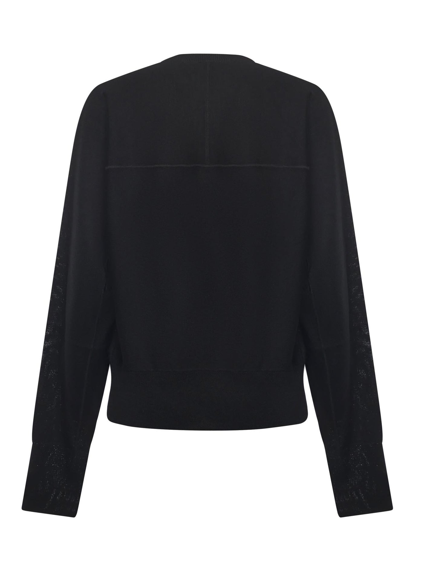 Maglia con logo in lana