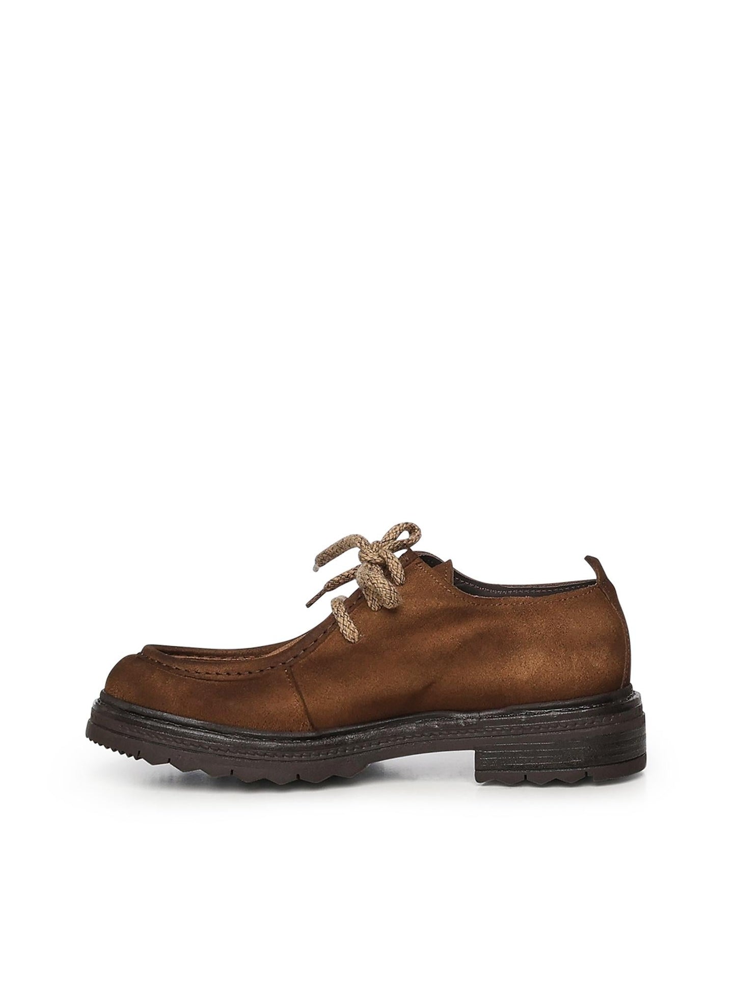 Scarpa stringata Jean in camoscio
